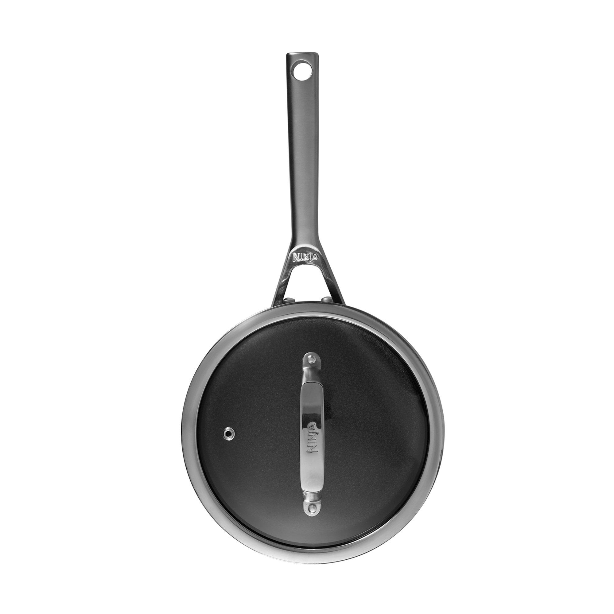 Grey - Ninja - Ninja Foodi ZEROSTICK 20cm Saucepan with Lid - 6