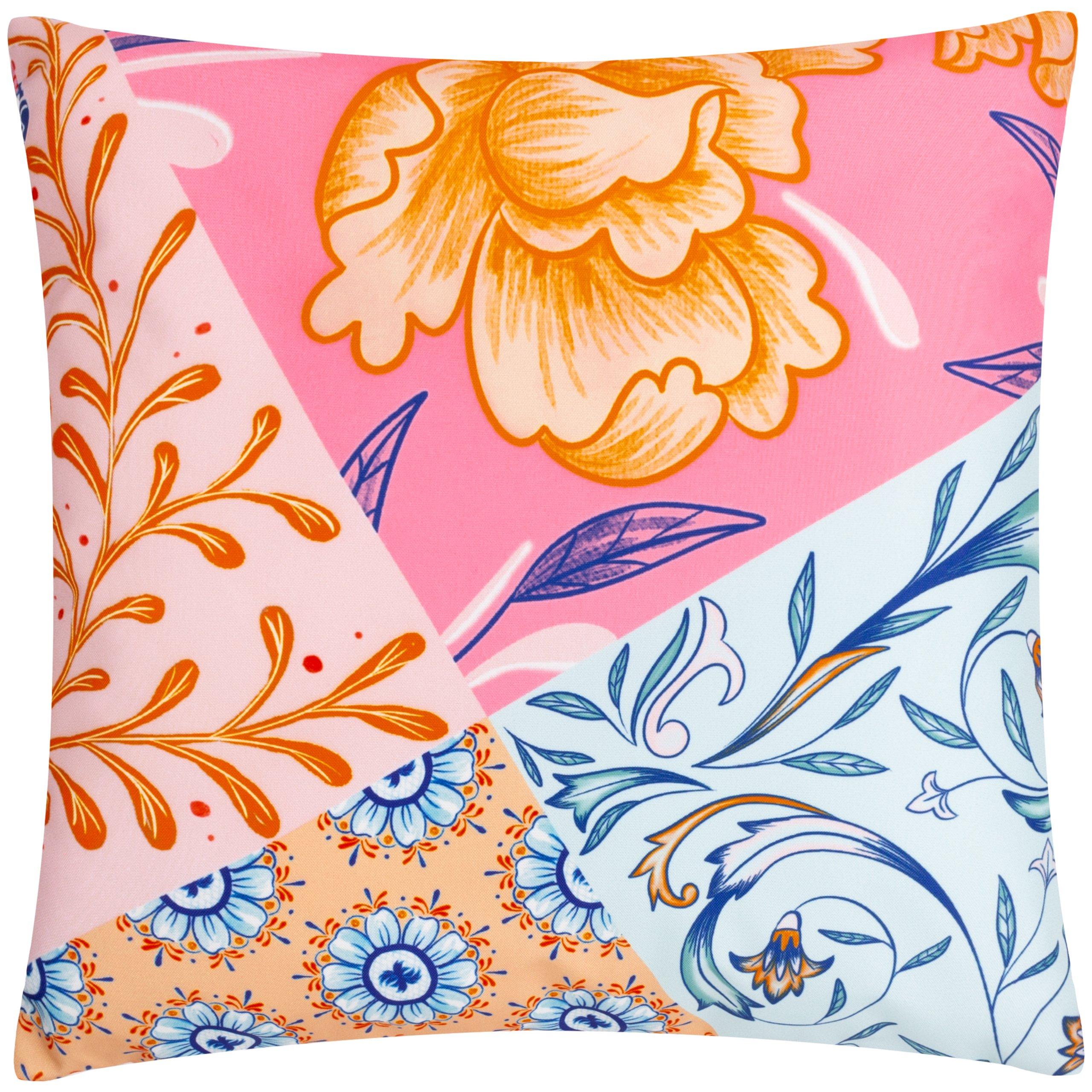 Multicolour - furn. - Melhoun Abstract Outdoor Cushion - 1