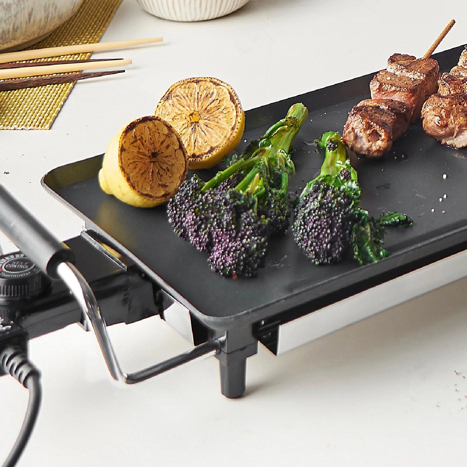 Silver - VonShef - XXL Teppanyaki Grill - 8