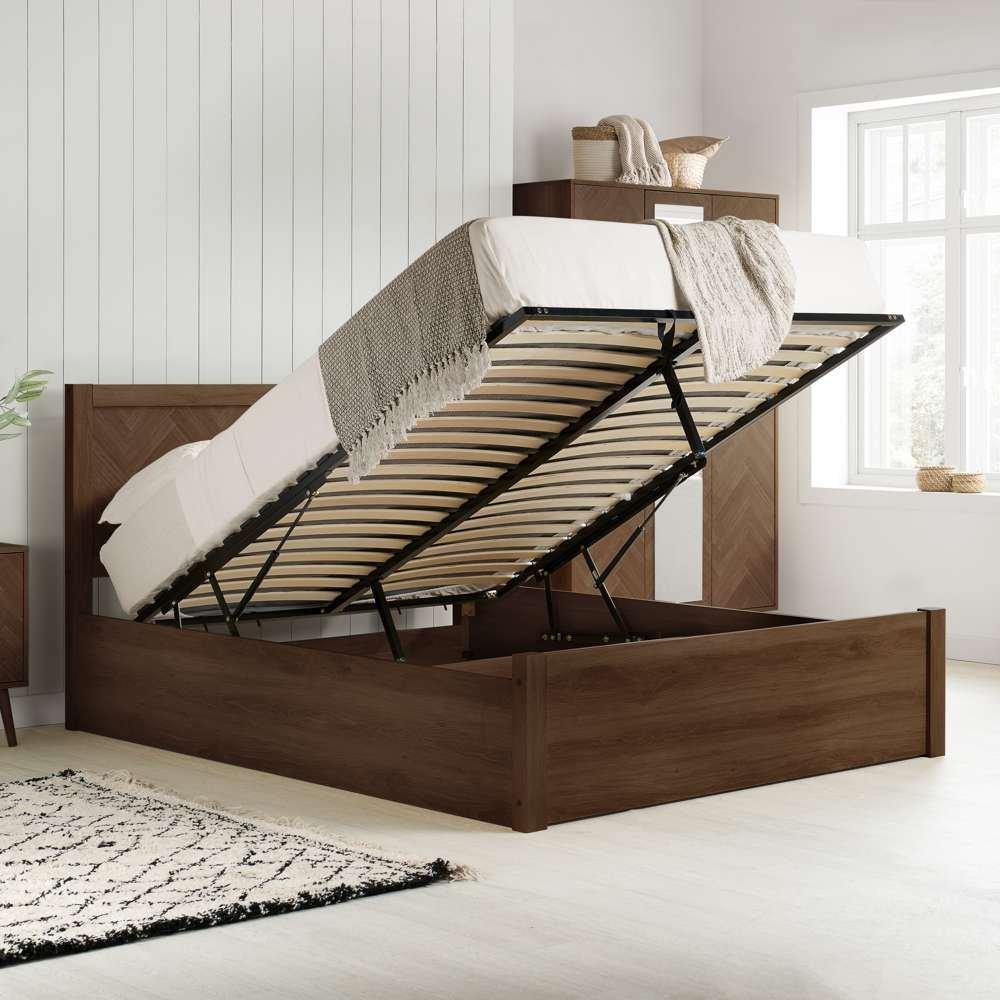 Brown - Birlea - Herringford King Ottoman Bed - 2