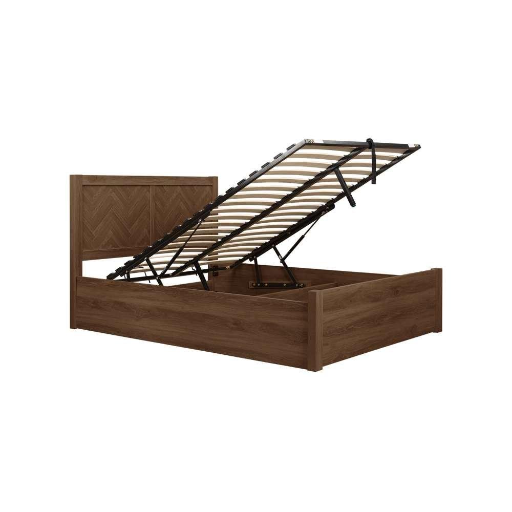Brown - Birlea - Herringford King Ottoman Bed - 7
