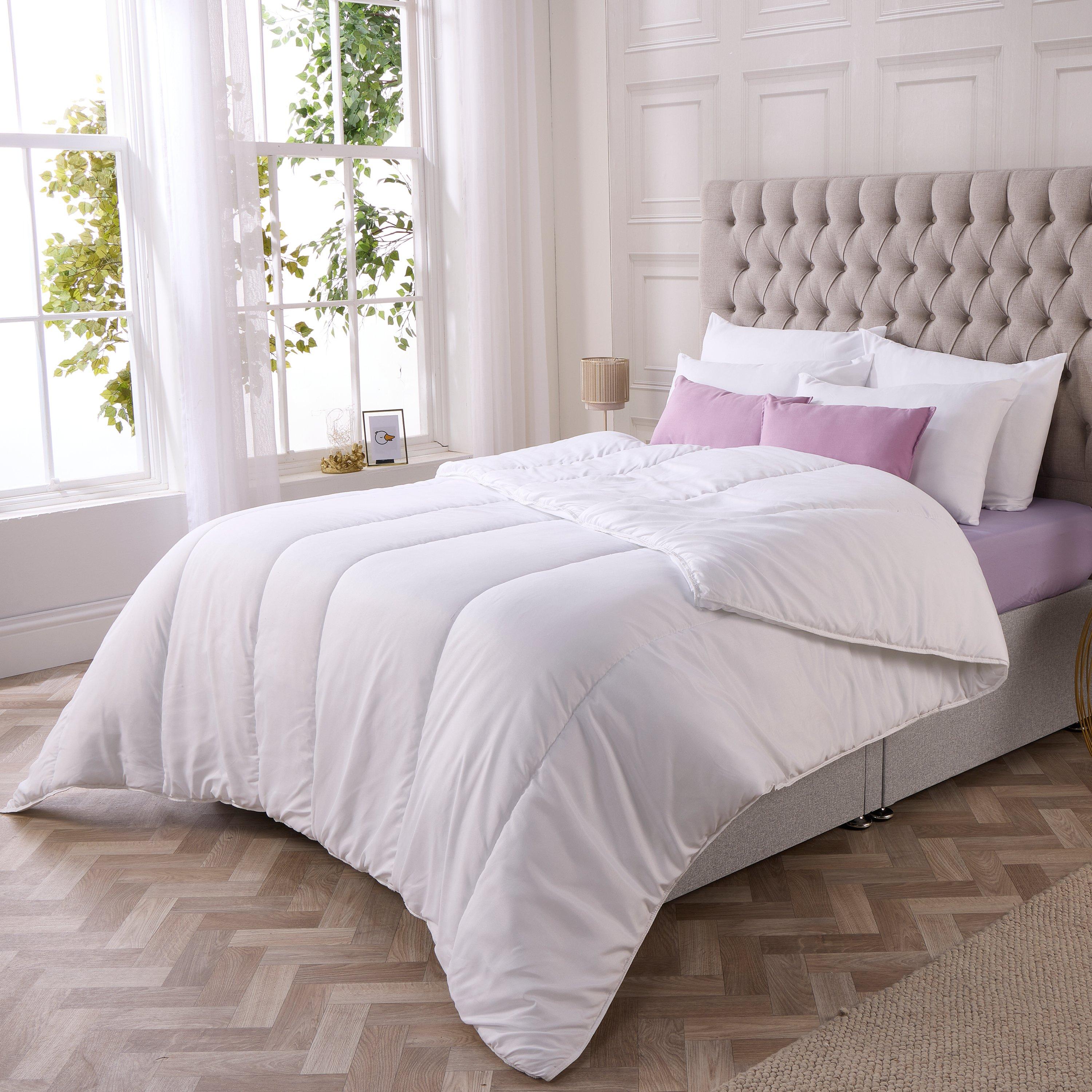 White - Downland - Superbounce 7.5 tog Duvet - 2