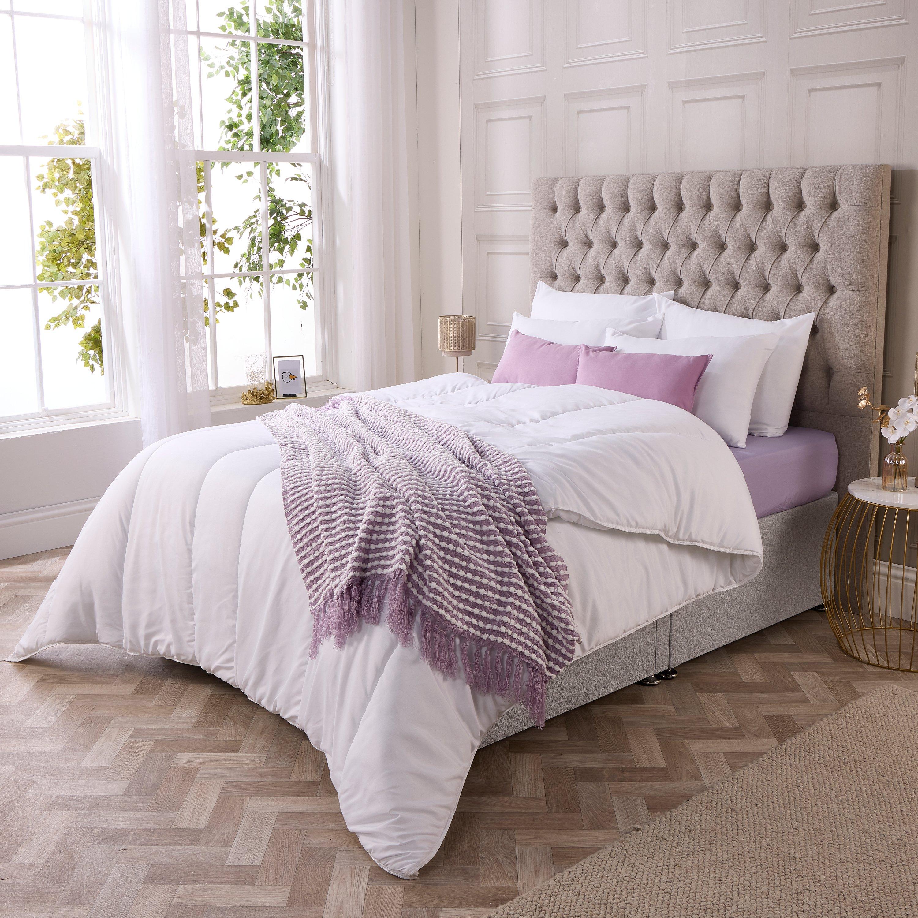 White - Downland - Superbounce 7.5 tog Duvet - 4