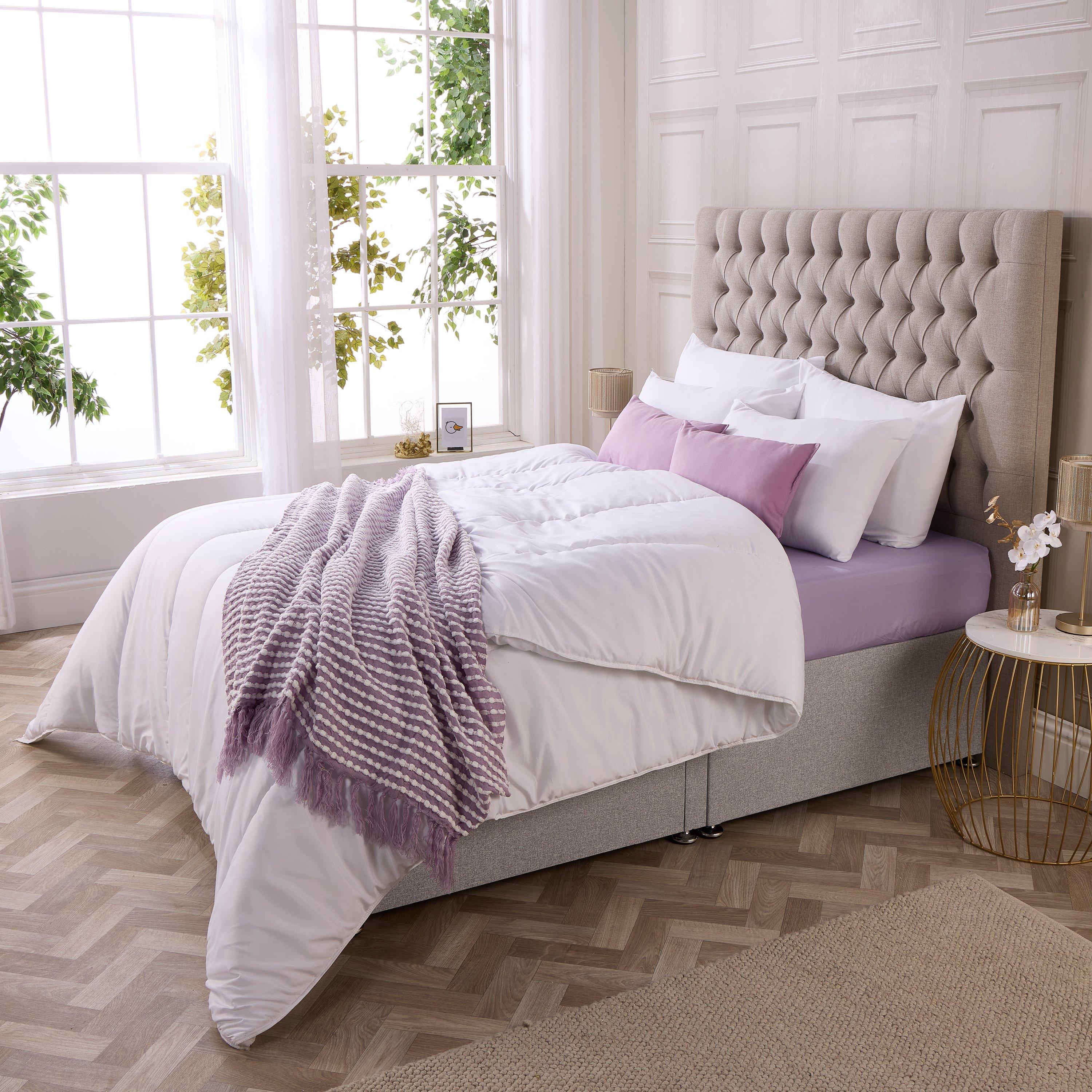 White - Downland - Superbounce 7.5 tog Duvet - 5