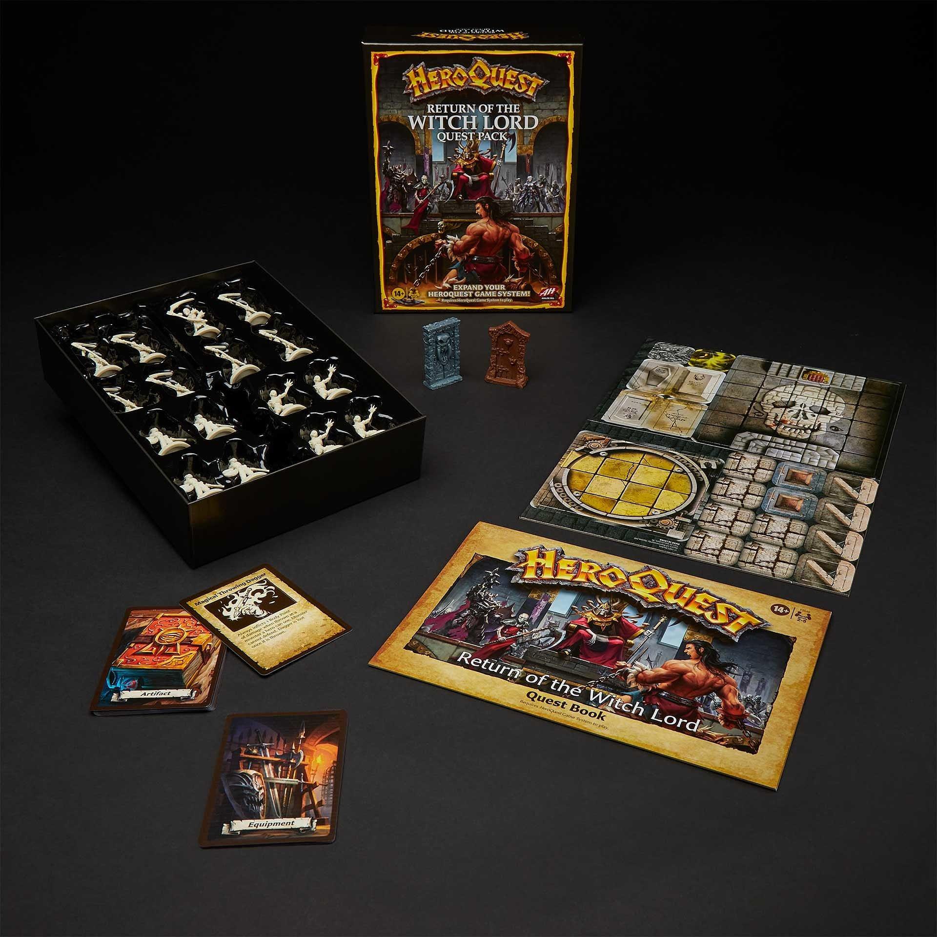 Marchandise - Hasbro - HeroQuest Expansion - Return Of Witchlord - 2
