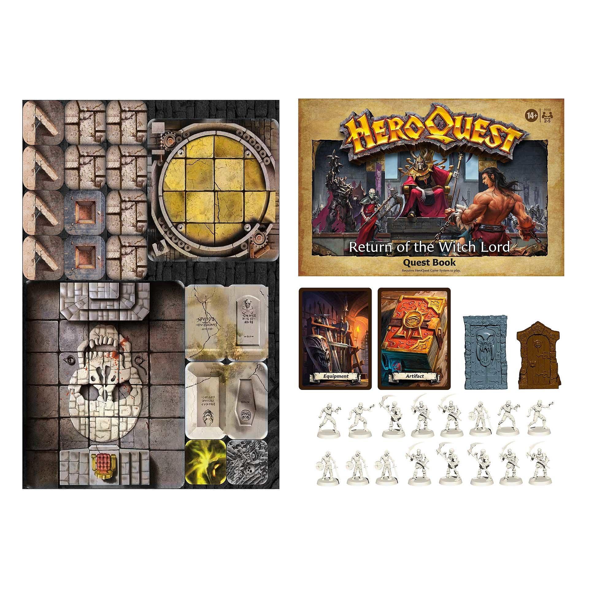 Marchandise - Hasbro - HeroQuest Expansion - Return Of Witchlord - 6