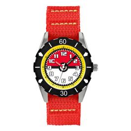 Accutime GAME Pokemon Pokeball Time Teacher Watch Velcro