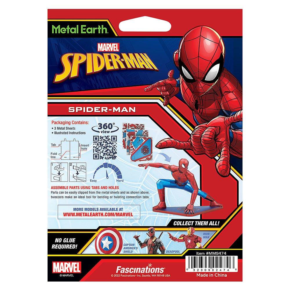 Roba - Marvel - Metal Earth - Spider-Man 3D Model Kit - 3