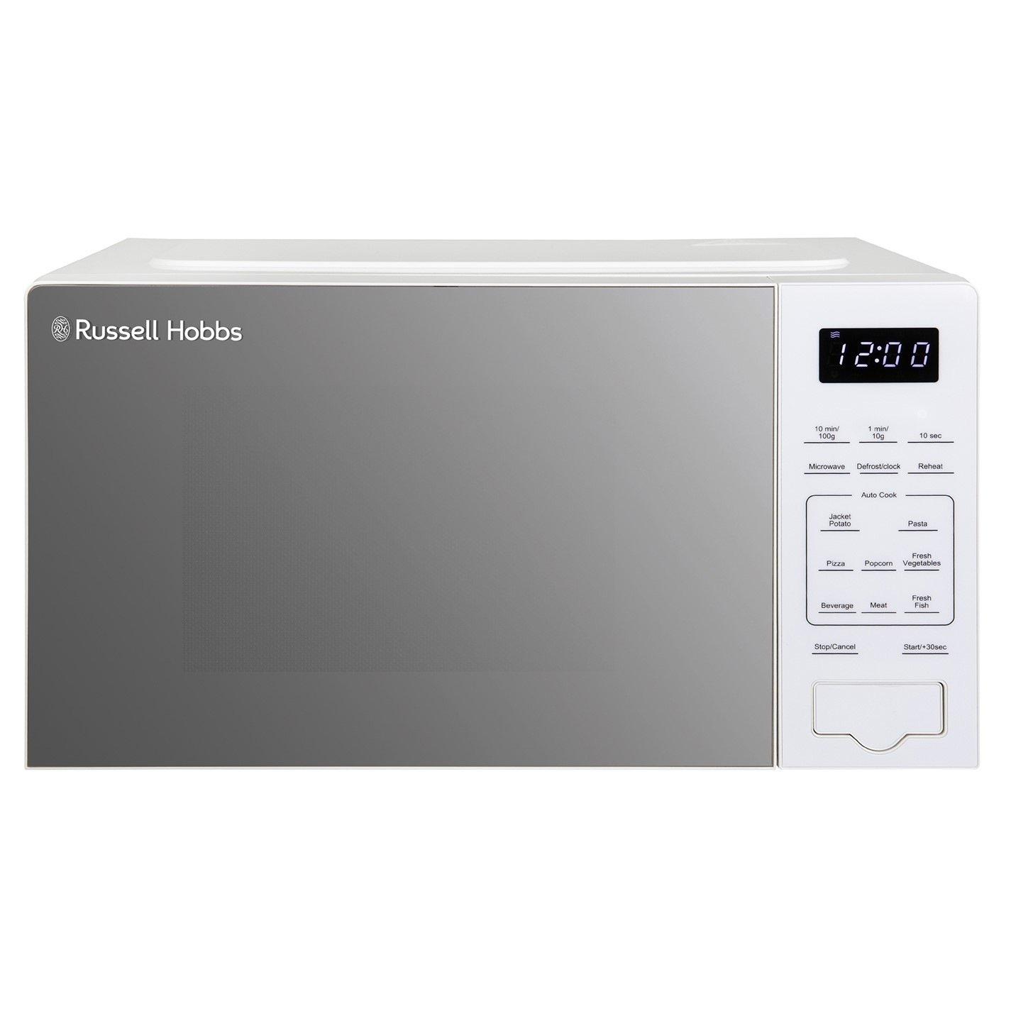 Russell Hobbs Unisex White Digital Microwave 800W With Touch Control Rhmt2005-M In 20L - Image 6