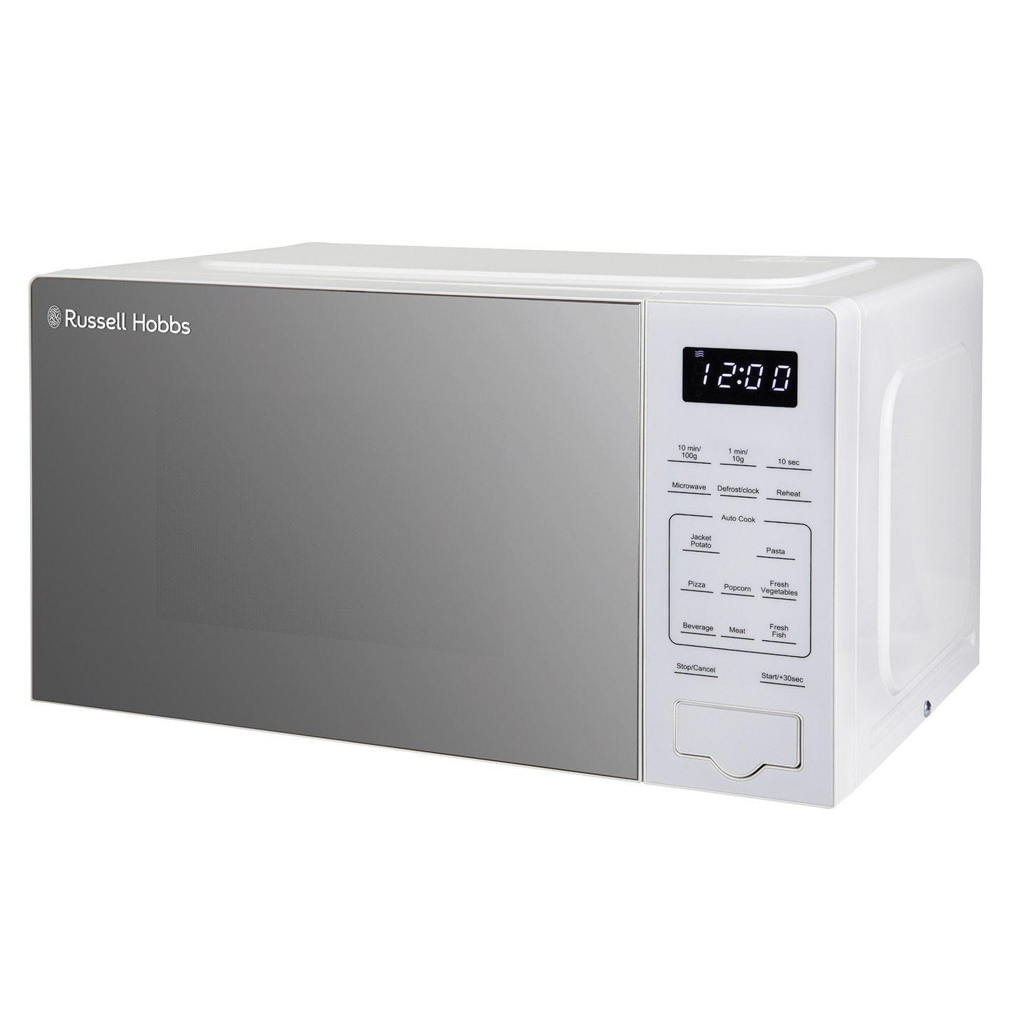 White - Russell Hobbs - RHMT2005-M/01 20L Touch Control Digital Microwave - 6