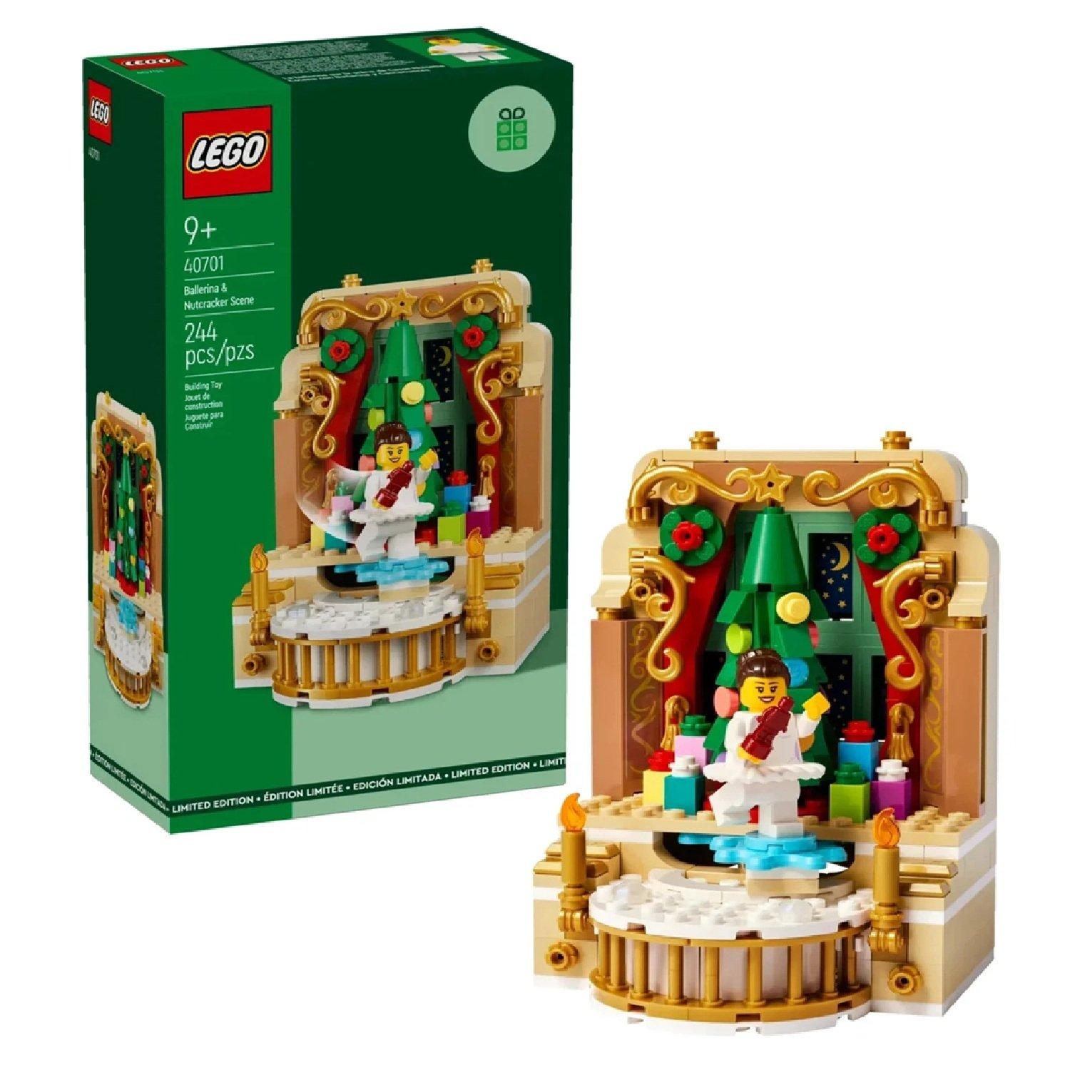 Multi - LEGO - Ballerina & Nutcracker Scene Set -  40701 (Retred) - 1