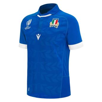 Macron Italy Rugby Home Shirt 2023 2024 Adults