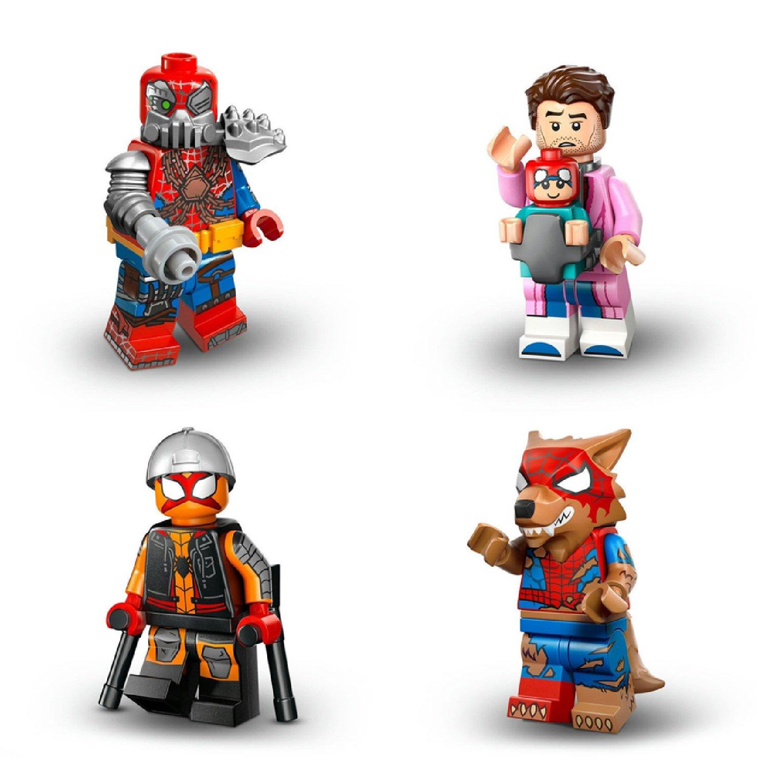 Multi - LEGO - Spider-Man: Across the Spider-Verse - 71050 5 Pcs - 6