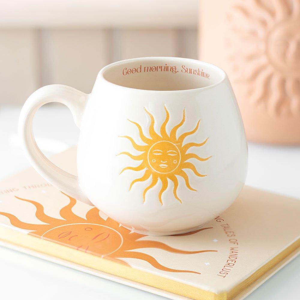 White - Something Different - Good Morning Sunshine Rounded Mug - 1