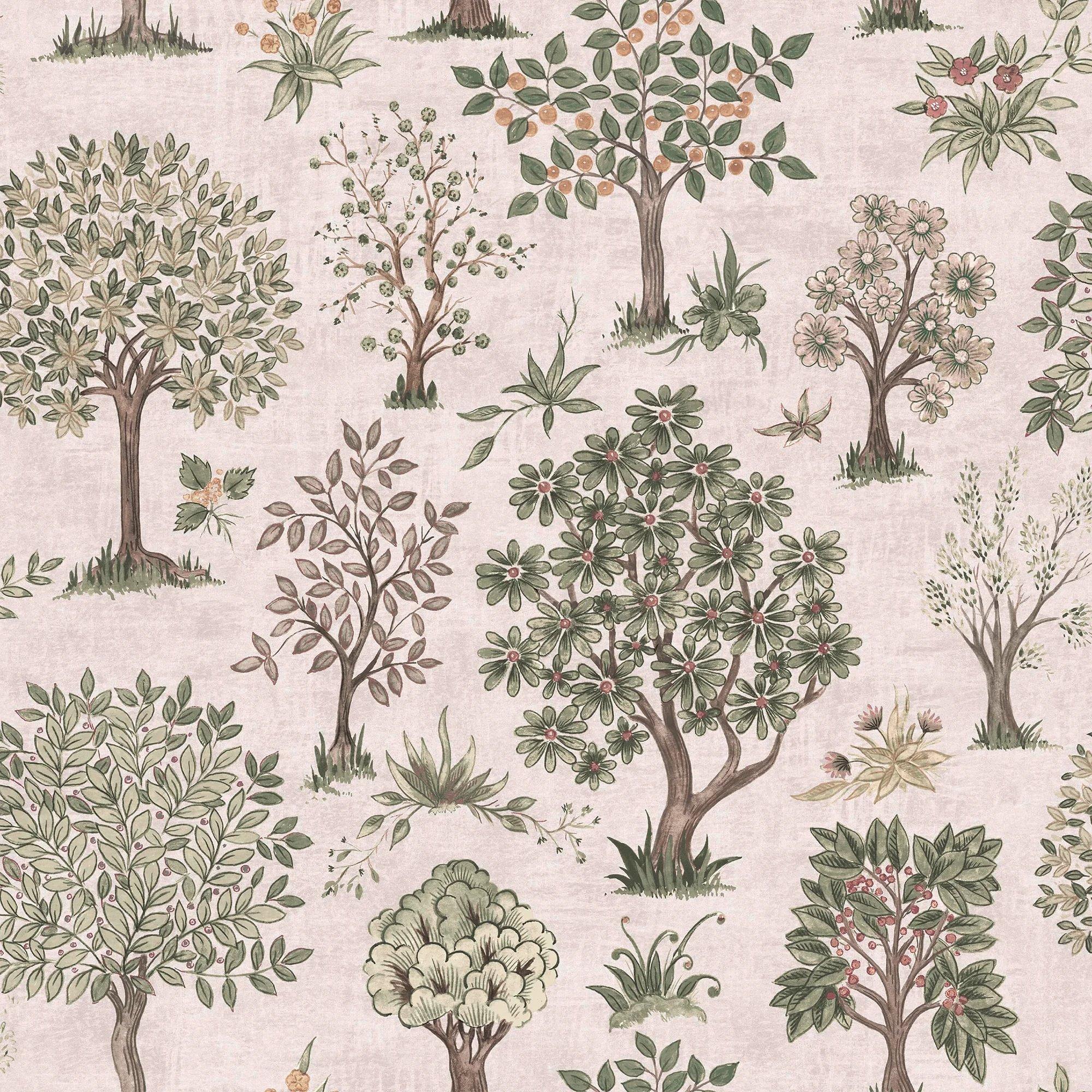 Hedgerow - Laura Ashley - Ashbridge Wallpaper - 1