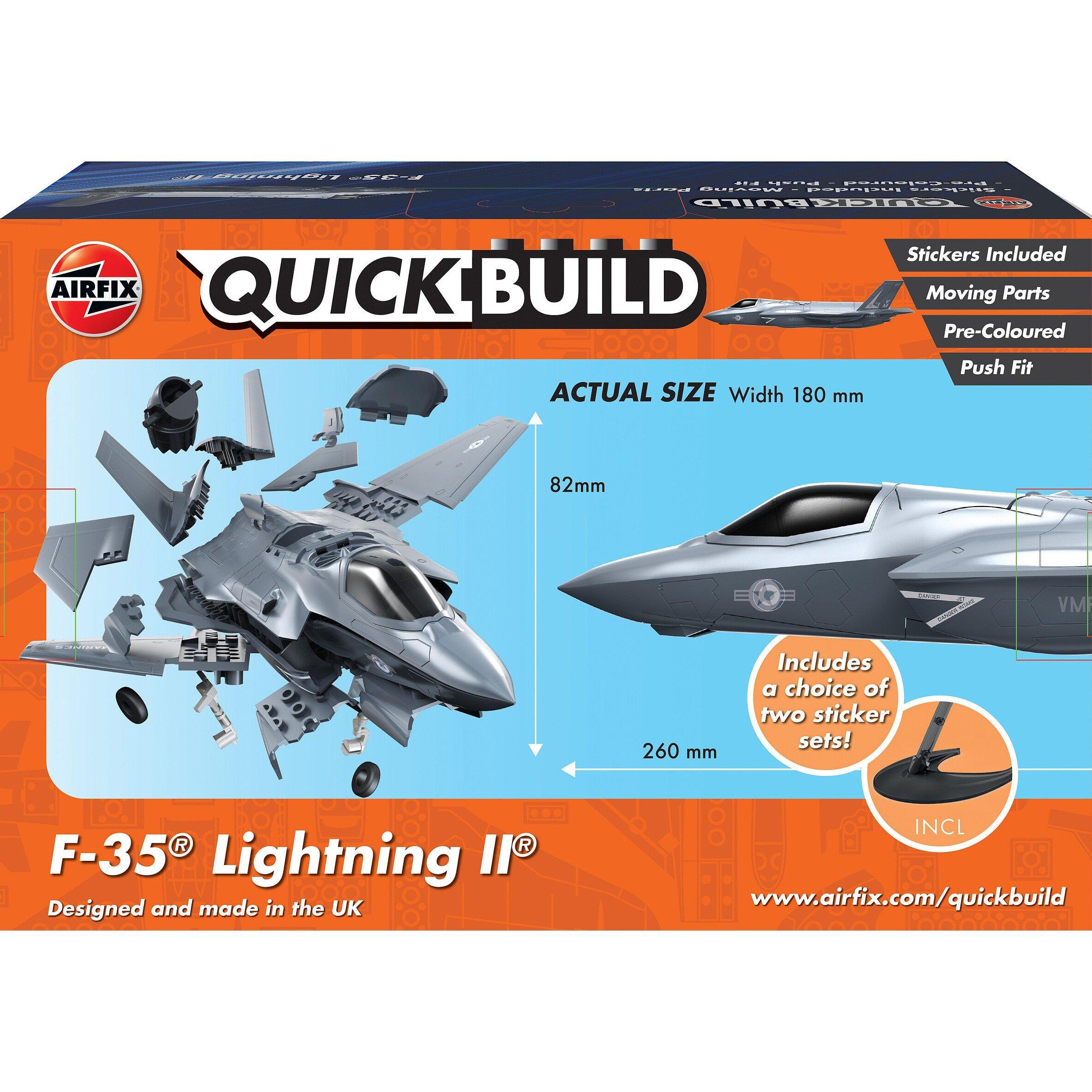Varer - Hornby Hobbies - Quickbuild F-35B Lightning II - 8