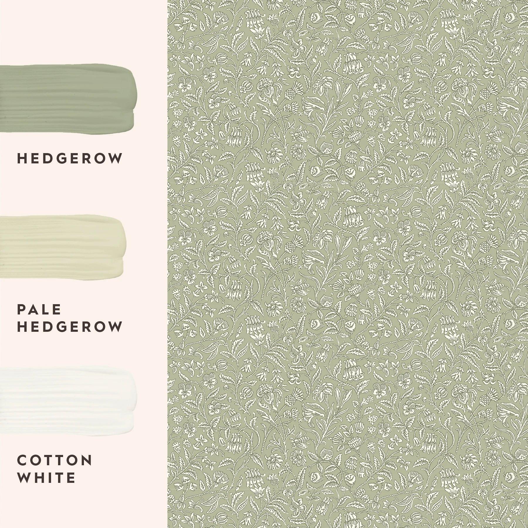 Sage Green - Laura Ashley - Elmdon Wallpaper - 6