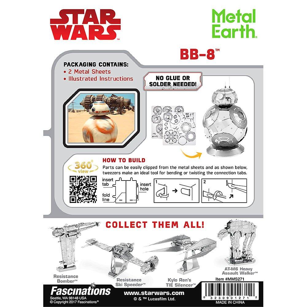 Mercadoria - Star Wars - Metal Earth - BB-8 3D Model Kit - 3