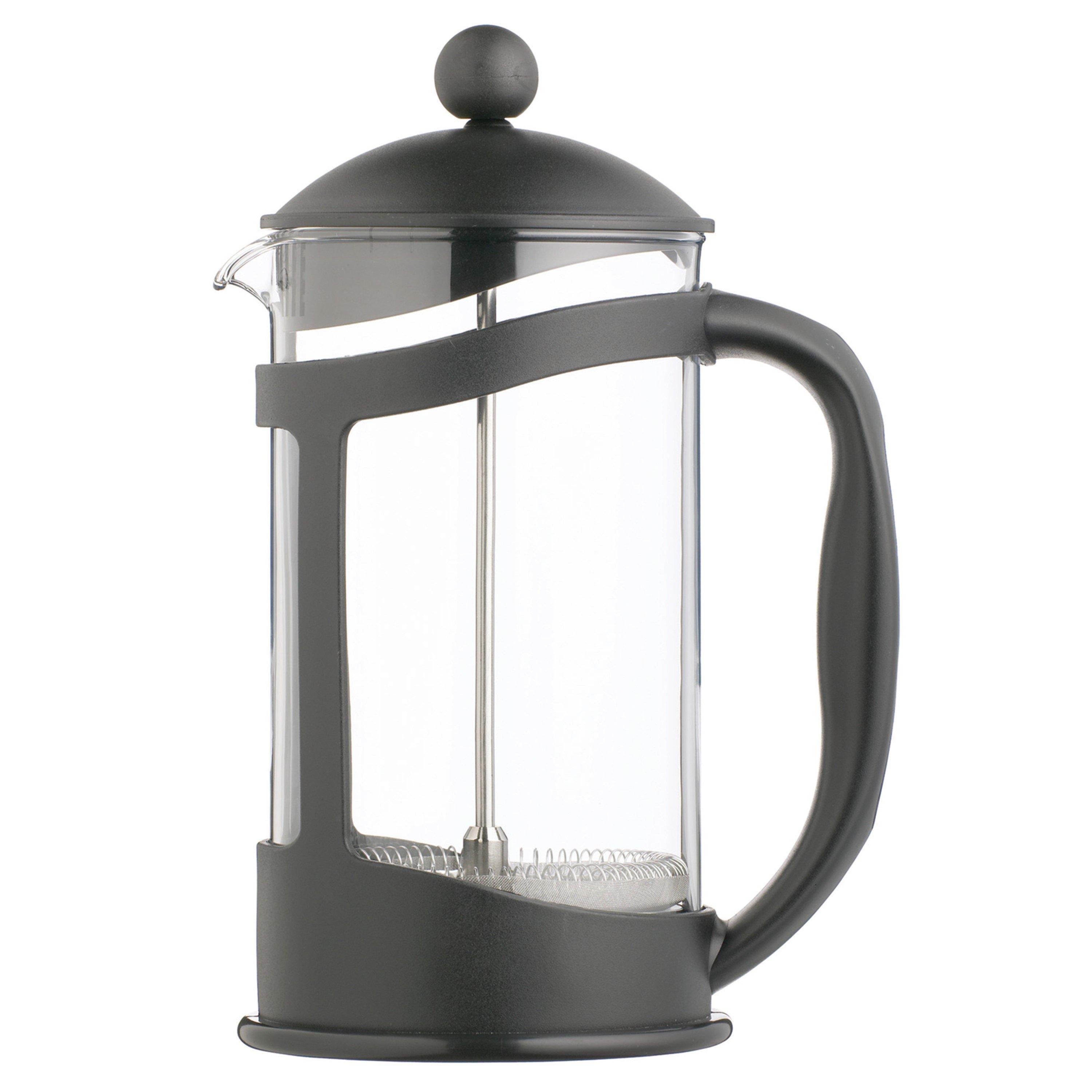 La Cafetiere  La Cafetière Plastic And Glass Coffee Cafetiere - Black - 1L