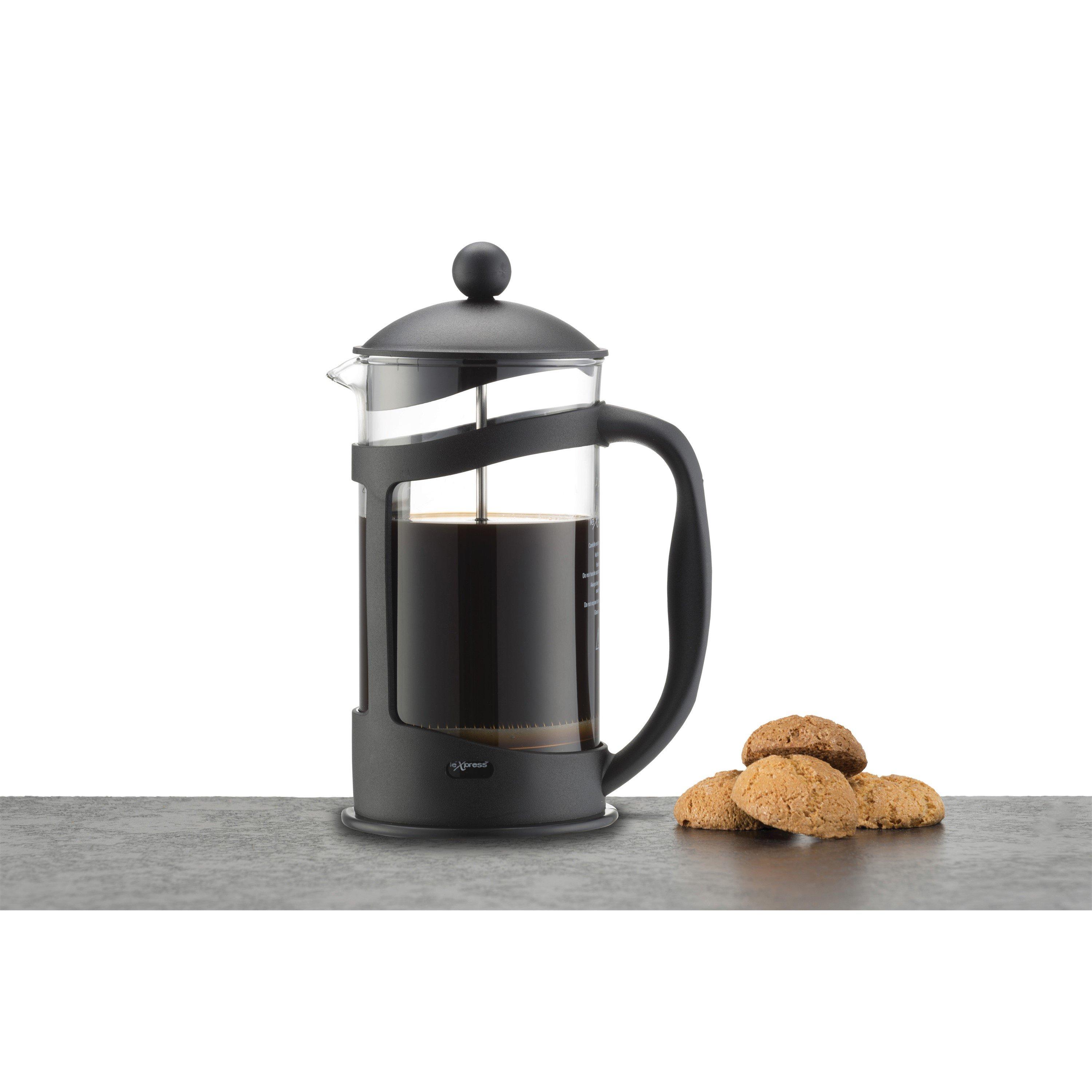 Black - La Cafetiere - La Cafetière Plastic and Glass Coffee Cafetiere - 5