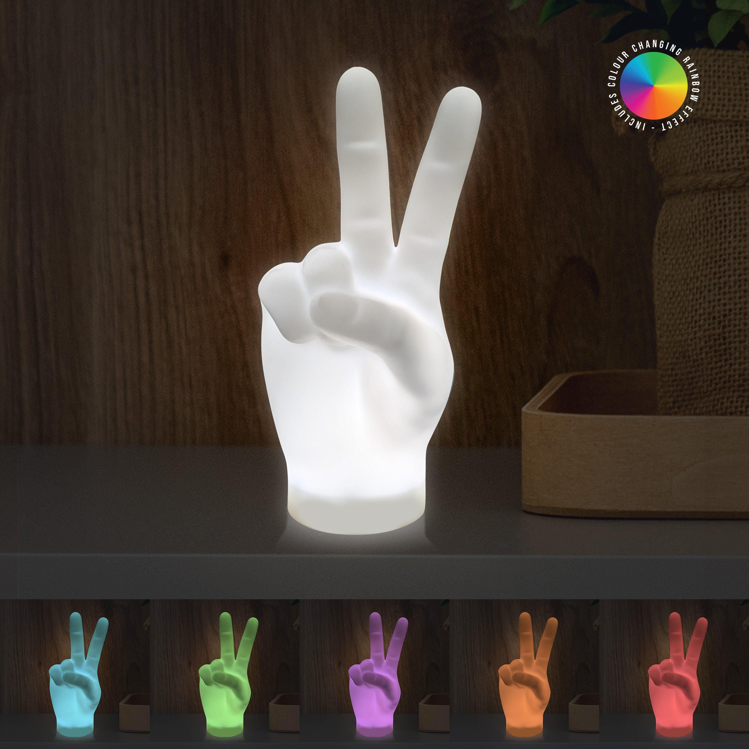 Multi - Gift Republic - Peace Sign Hand Light - 2