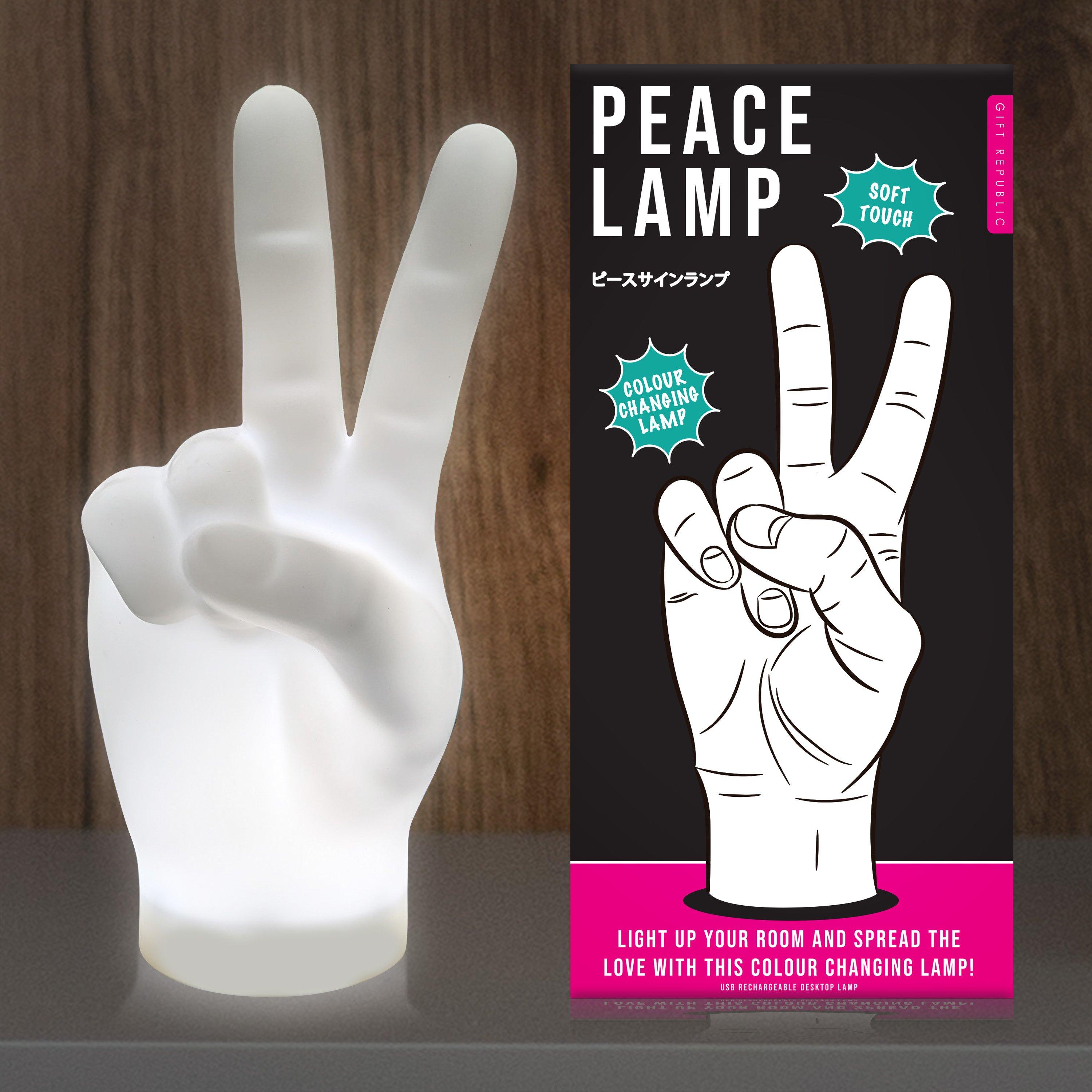 Multi - Gift Republic - Peace Sign Hand Light - 3