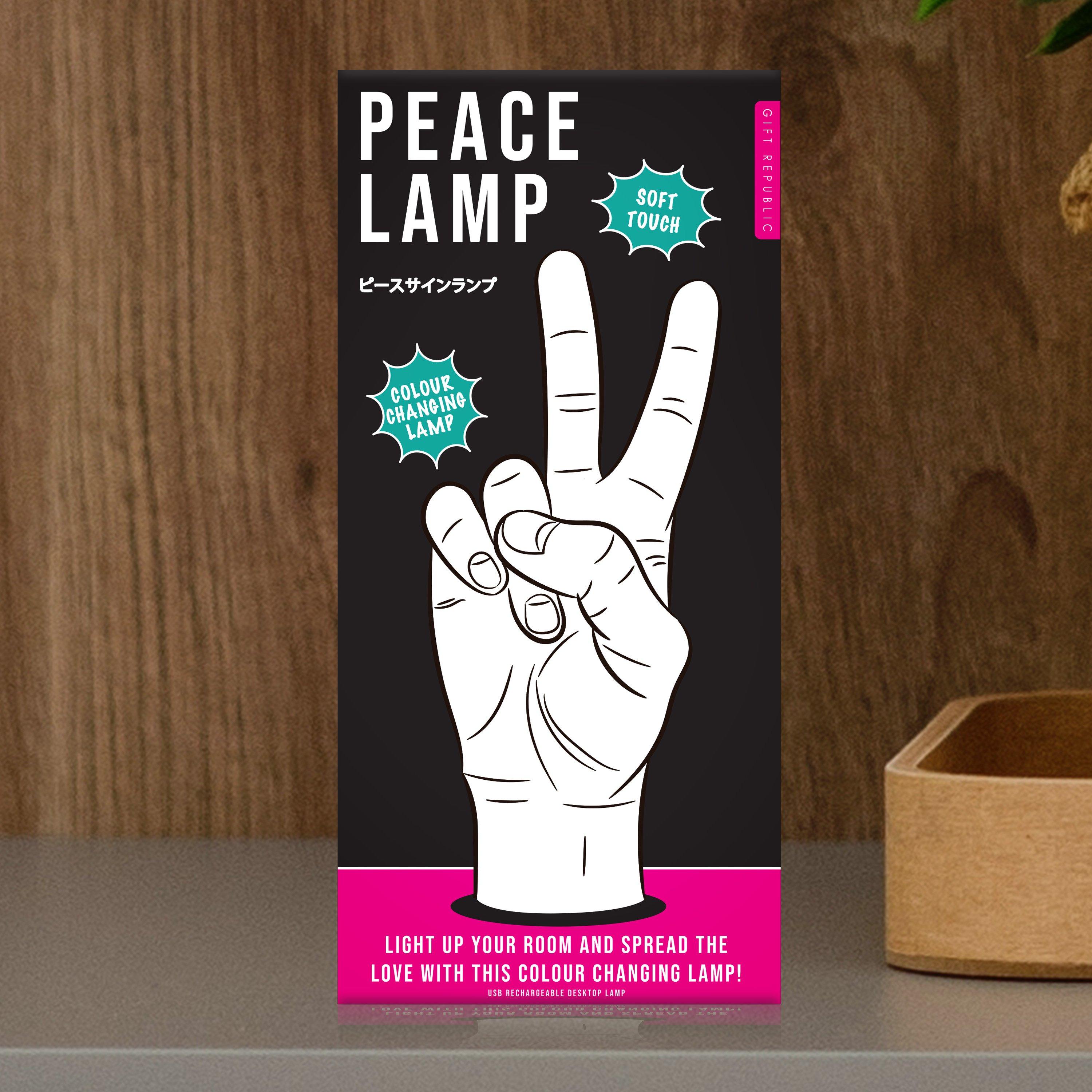 Multi - Gift Republic - Peace Sign Hand Light - 4
