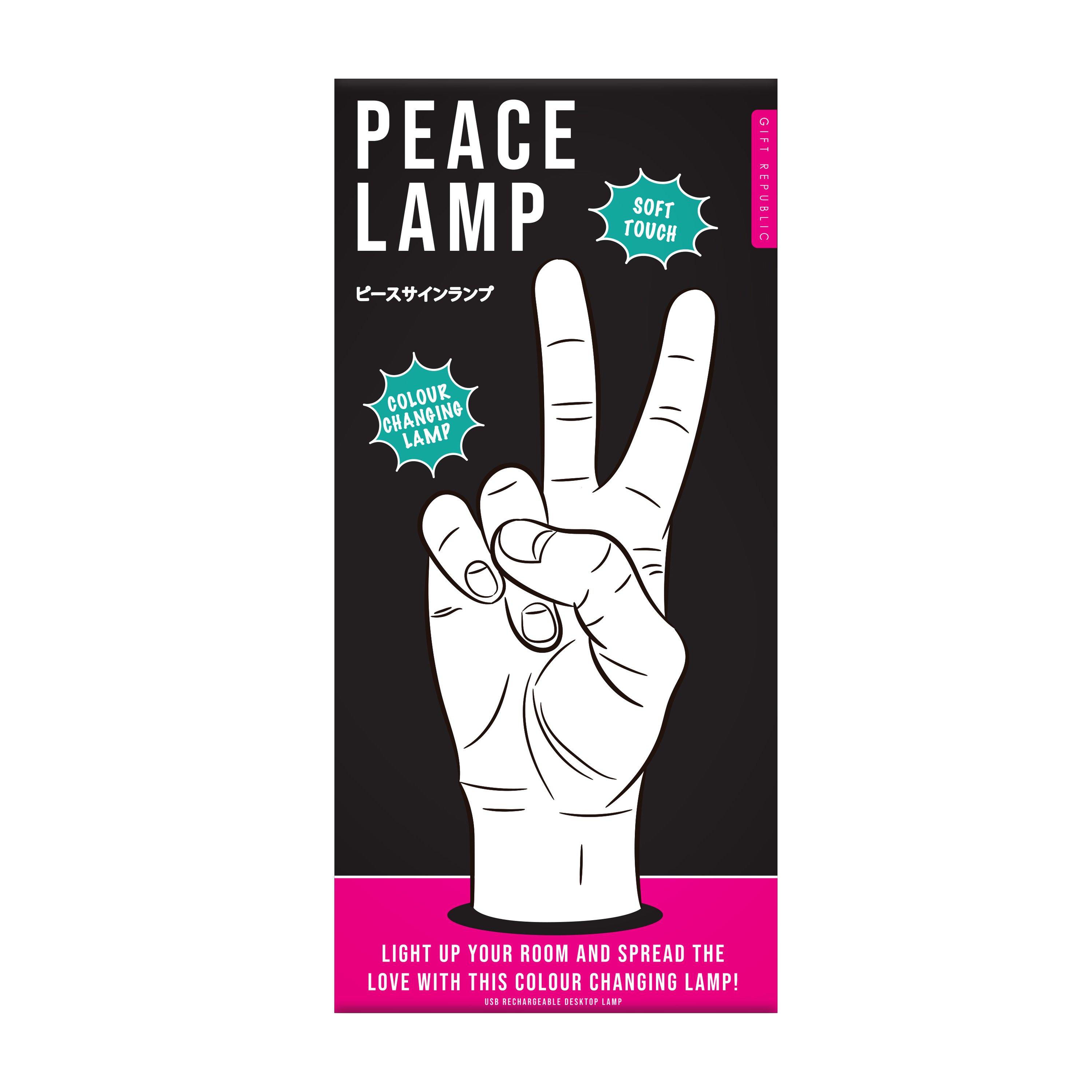 Multi - Gift Republic - Peace Sign Hand Light - 5