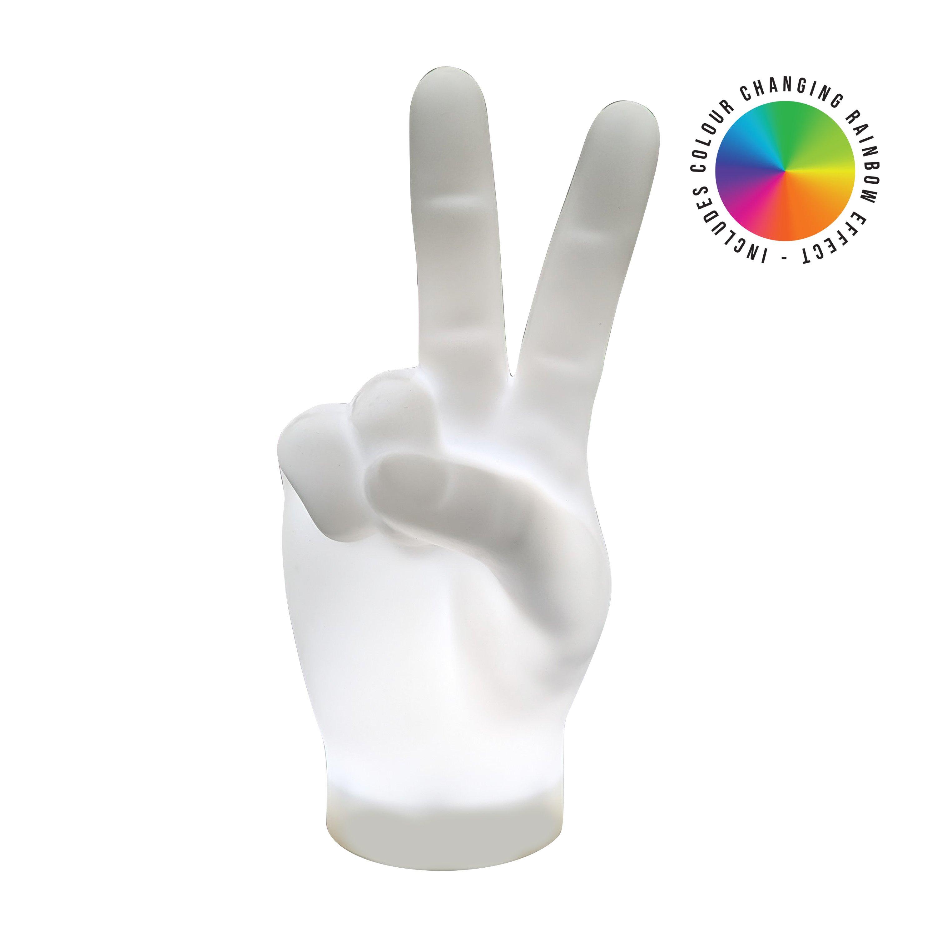 Multi - Gift Republic - Peace Sign Hand Light - 8