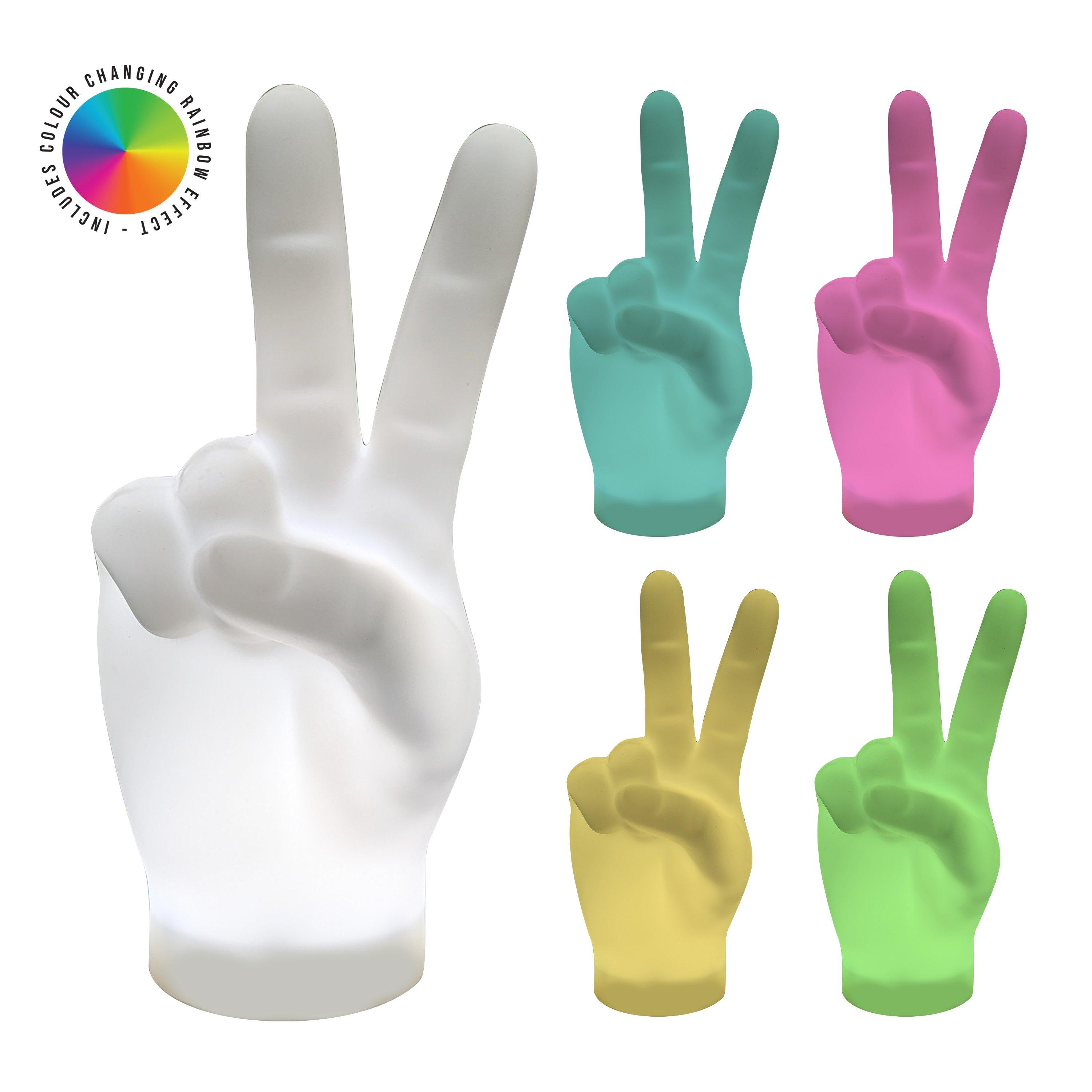 Multi - Gift Republic - Peace Sign Hand Light - 9
