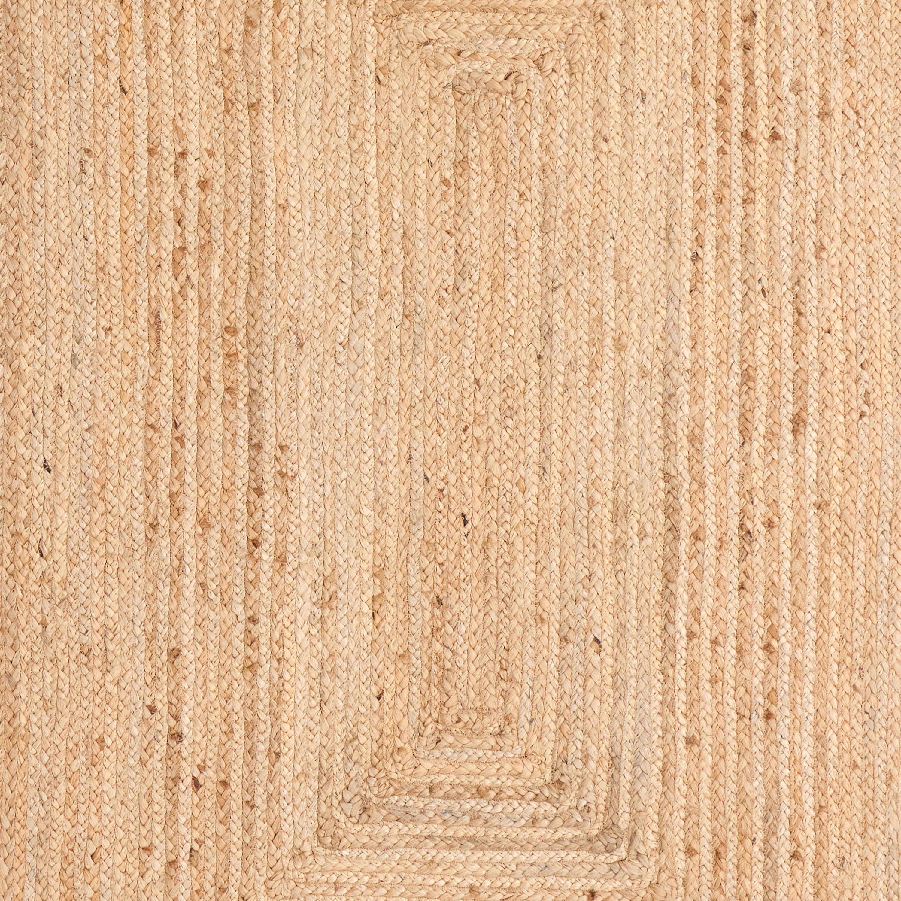 Green - Origin Rugs - Jute Scalloped Edge Rug - 5