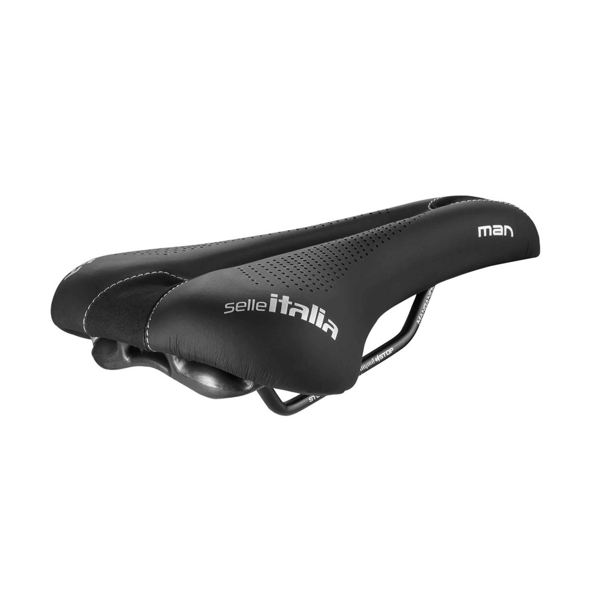 Black - Selle Italia - Selle Italia Man Gel Advan Saddle L3 - 3