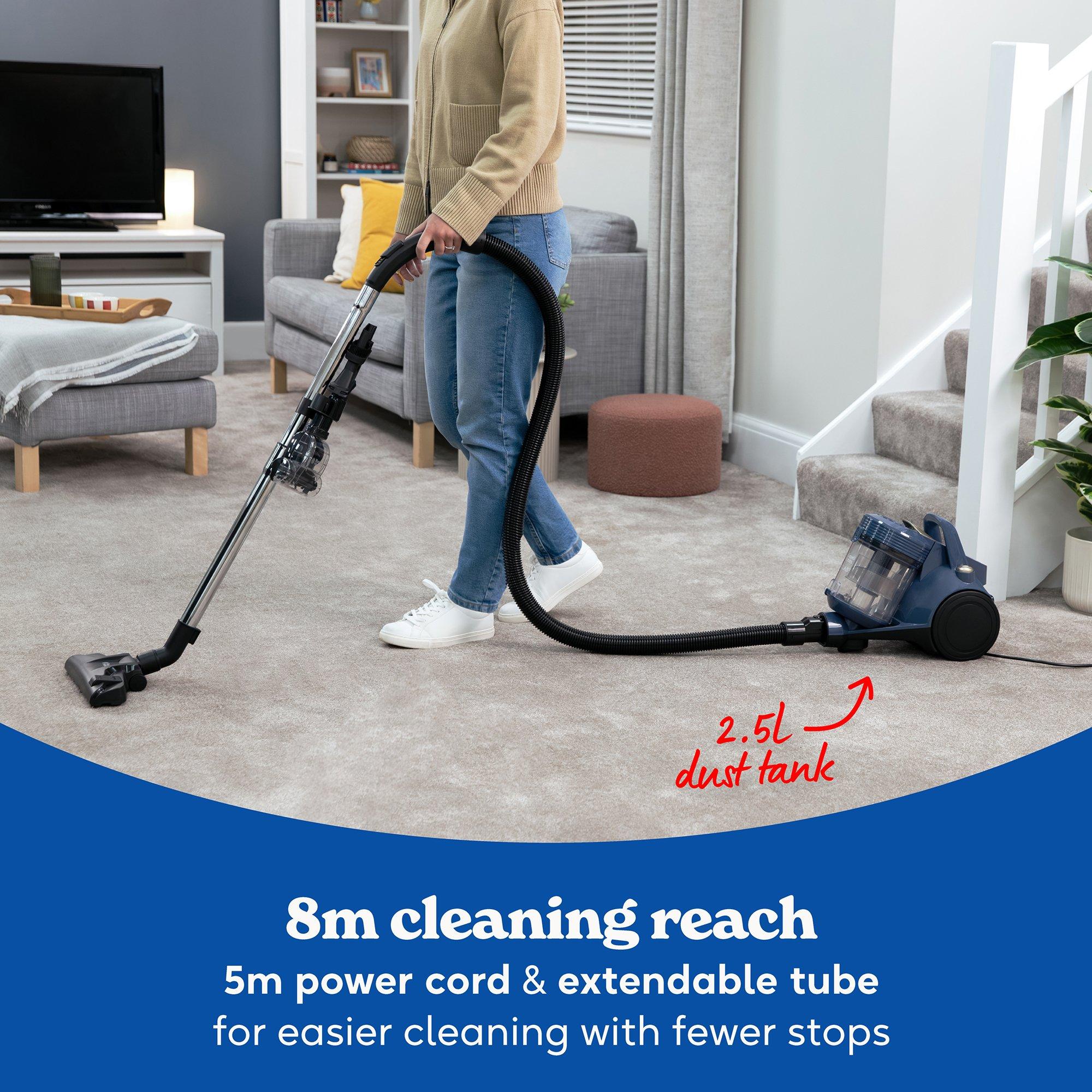 Blue And Gold - Russell Hobbs - RHCV3602BG Atlas2 Pet Cylinder Vacuum -Blue & Gold - 5