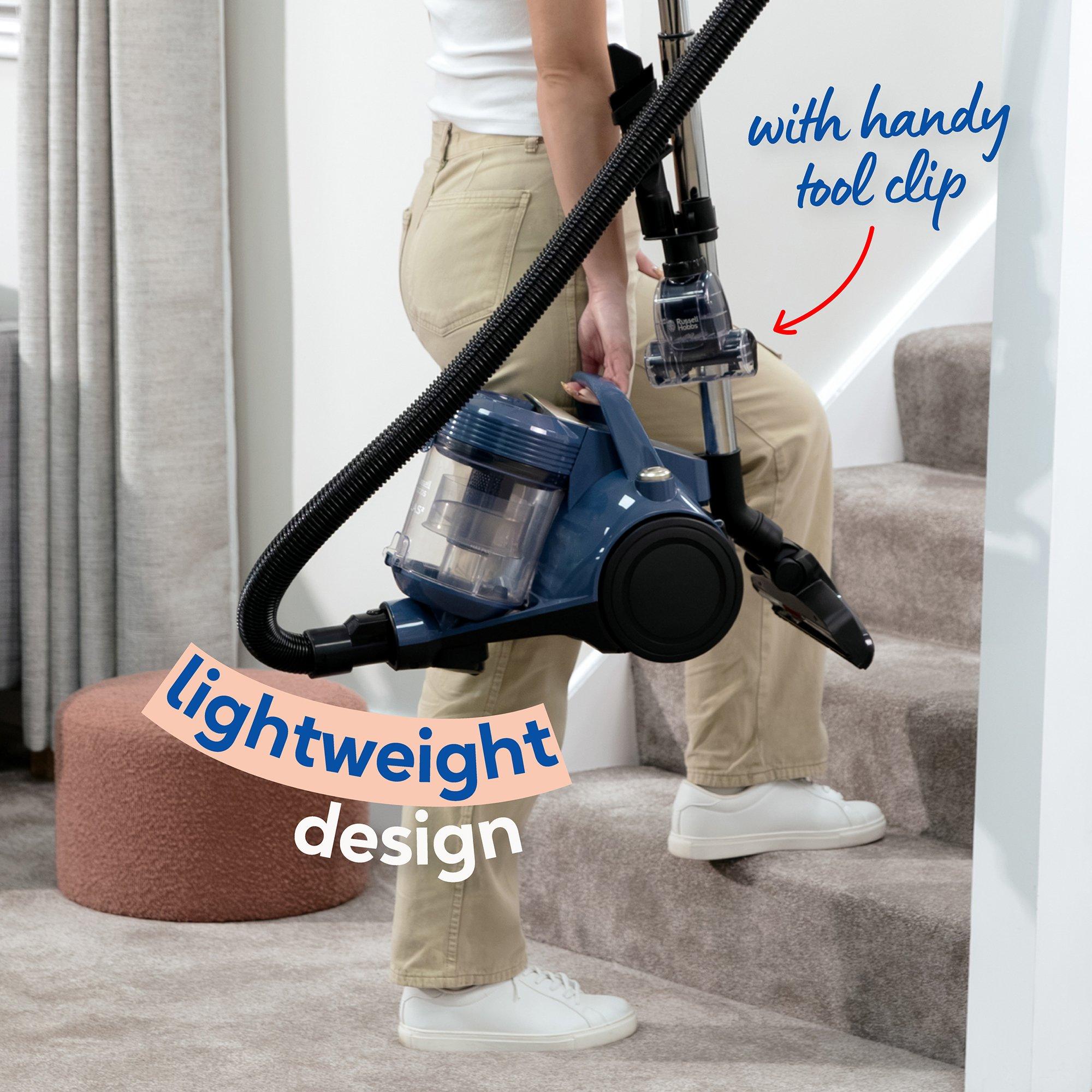 Blue And Gold - Russell Hobbs - RHCV3602BG Atlas2 Pet Cylinder Vacuum -Blue & Gold - 9