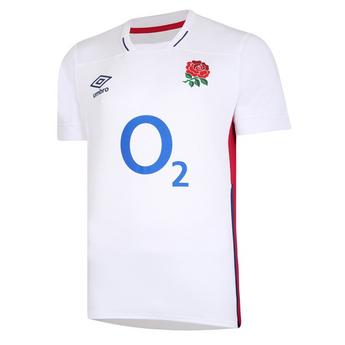 Umbro England Home Rugby Shirt 2021 2022 Junior