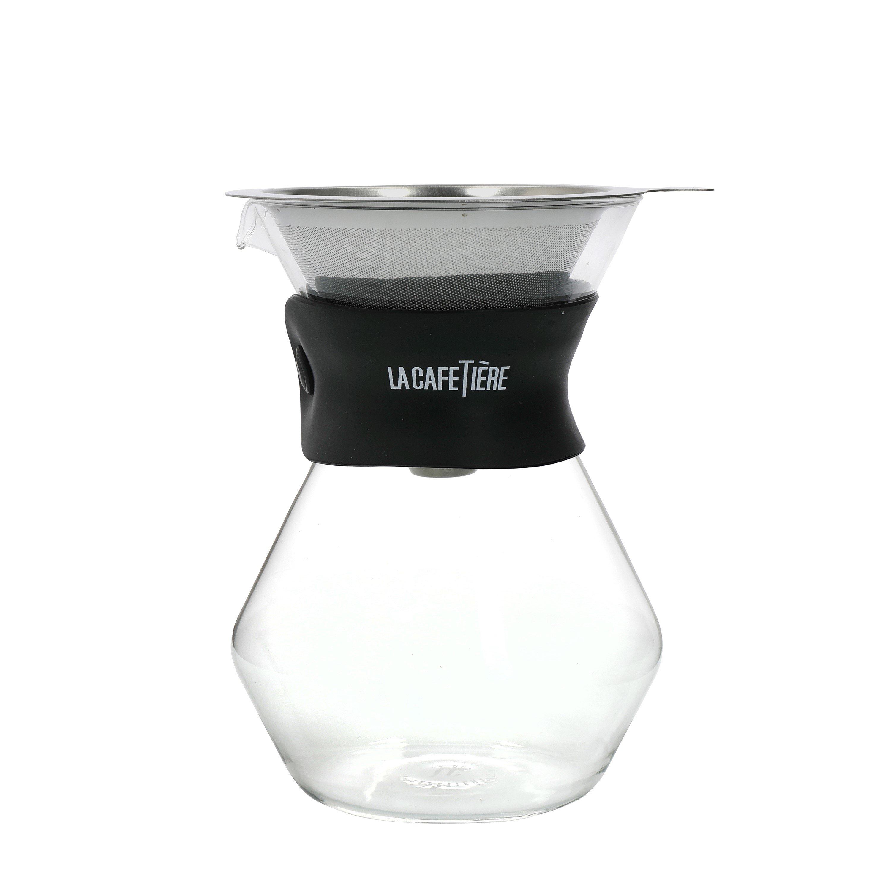 Black - La Cafetiere - Glass Coffee Dripper and Carafe - 1