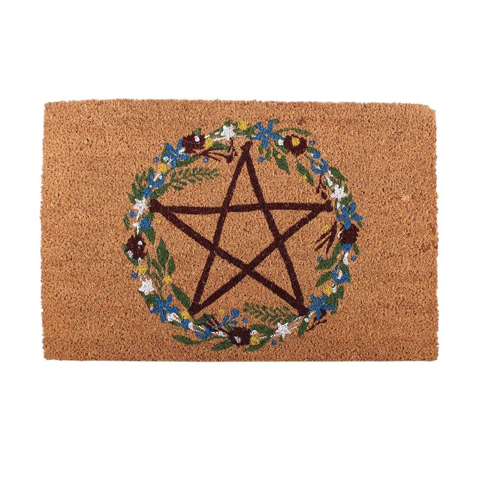 White - Something Different - Natural Solstice Wreath Doormat - 2