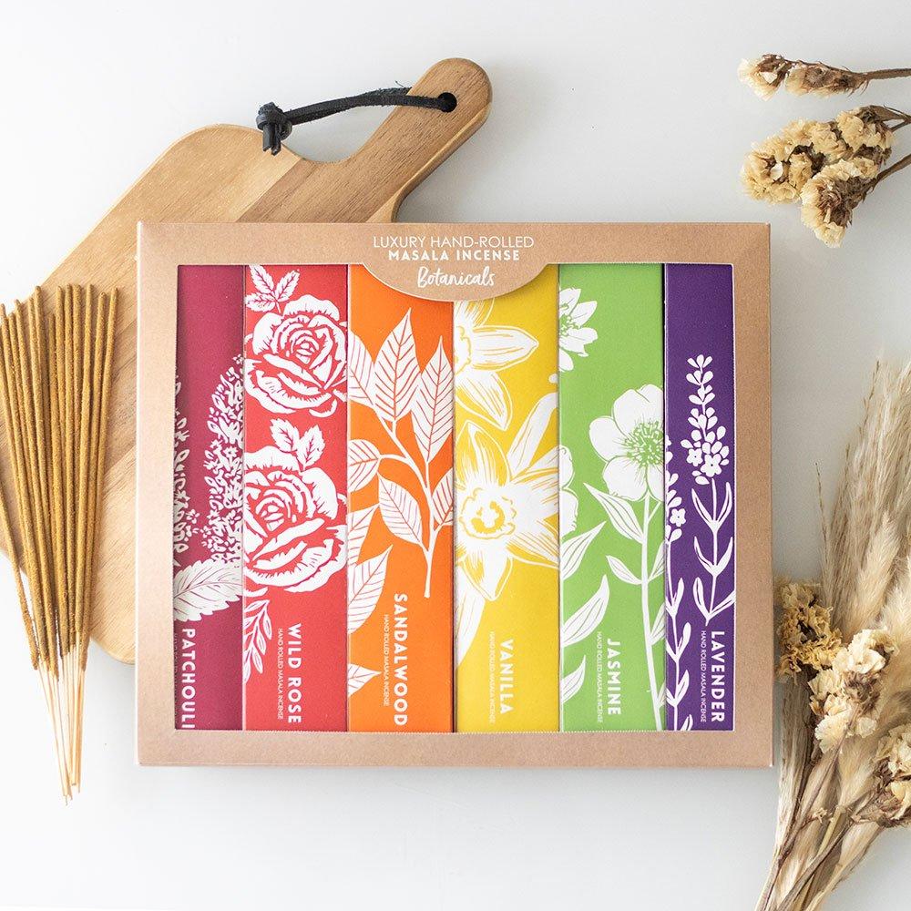 Something Different  Aromatic Botanical Masala Incense Stick Set - 