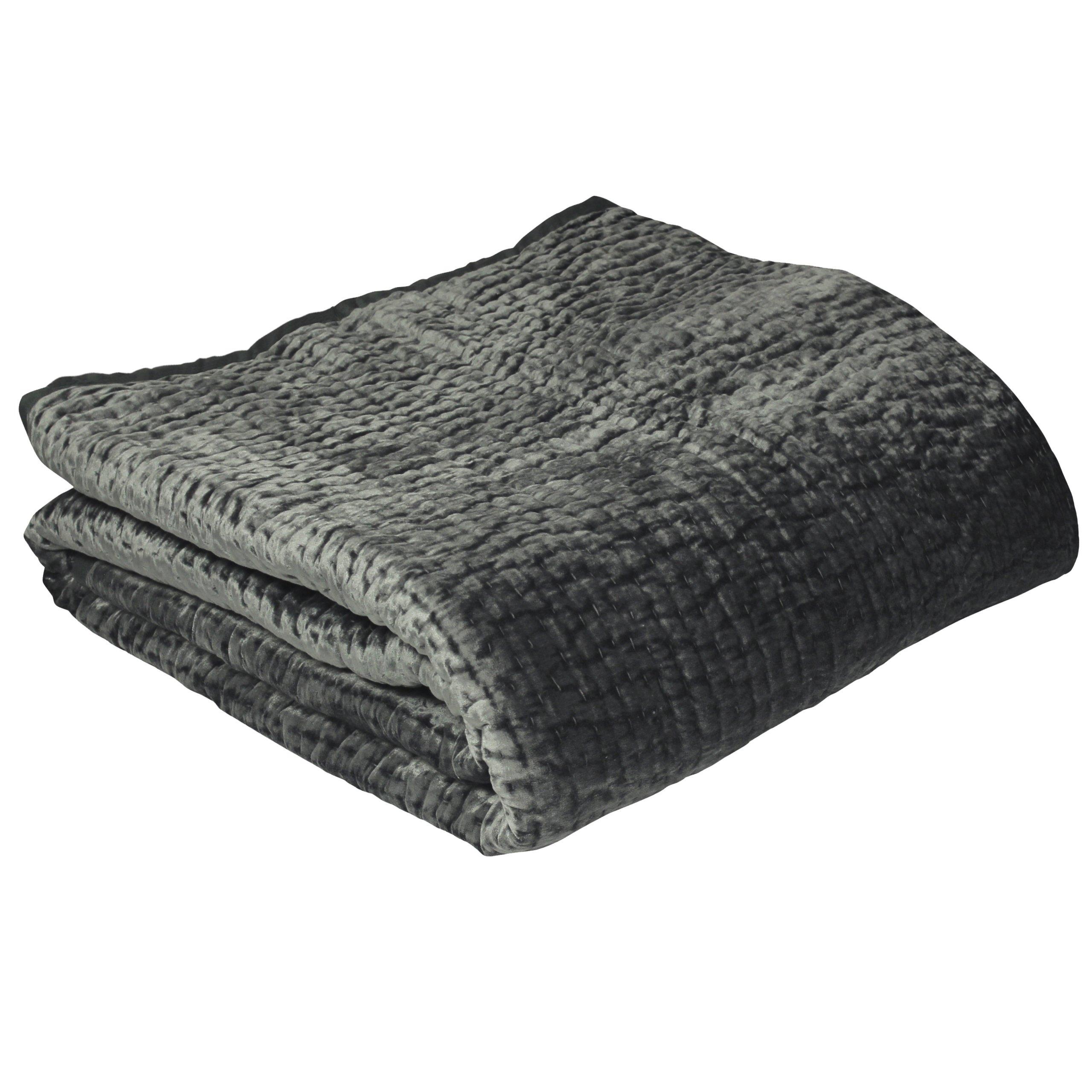 Graphite - Paoletti - Brooklands Bedspread - 3