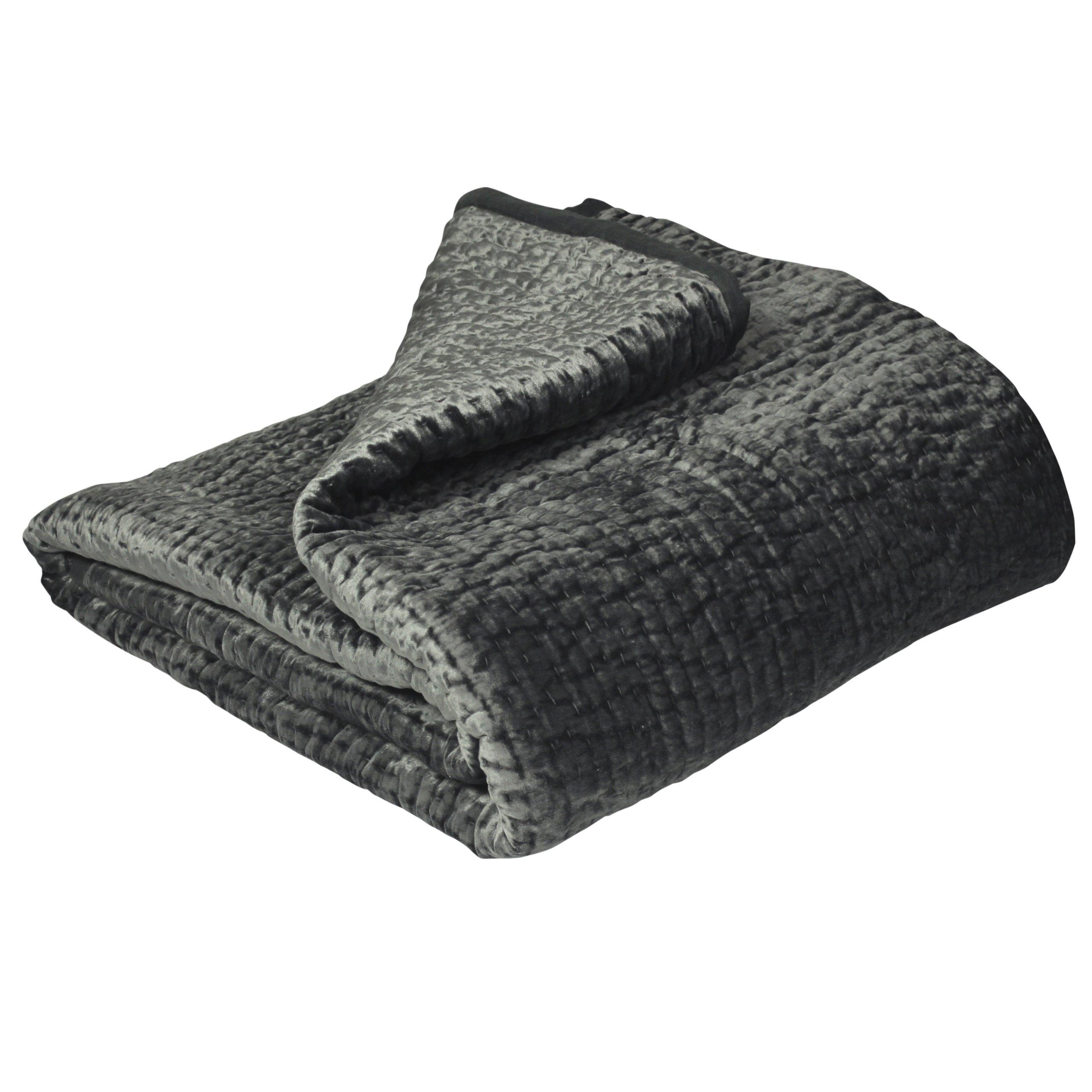 Graphite - Paoletti - Brooklands Bedspread - 4