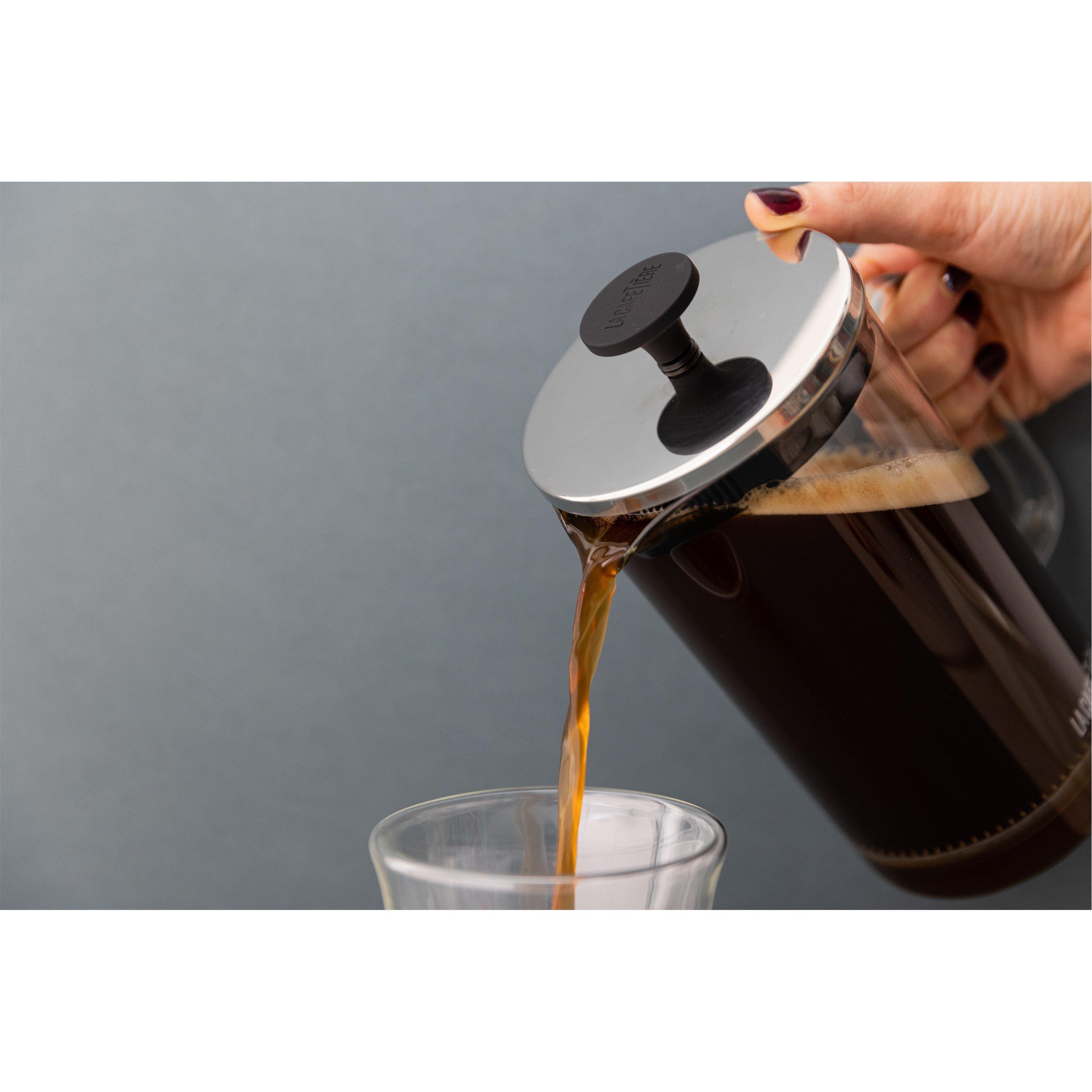 Transparent - La Cafetiere - La Cafetière All-Glass French Press Coffee Maker - 4