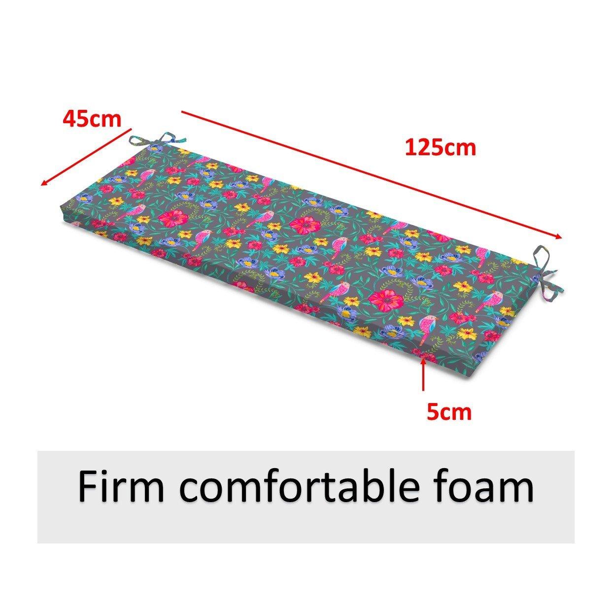 Multi - Alan Symonds - Wildflower Garden Bench Pad - 4