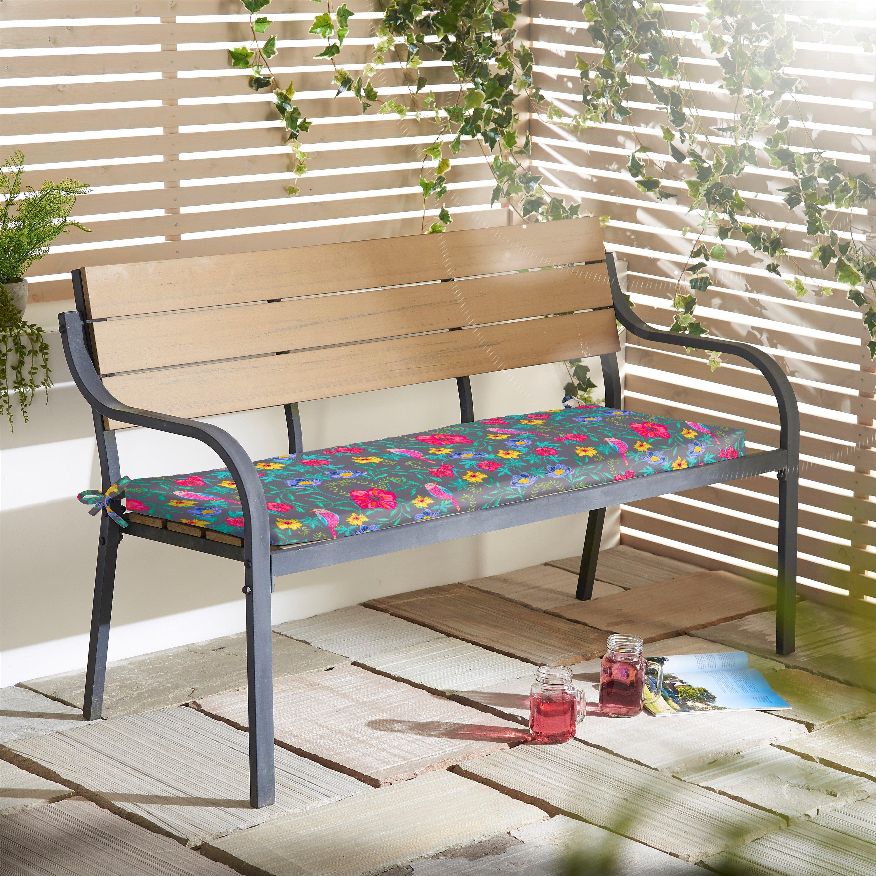 Multi - Alan Symonds - Wildflower Garden Bench Pad - 5