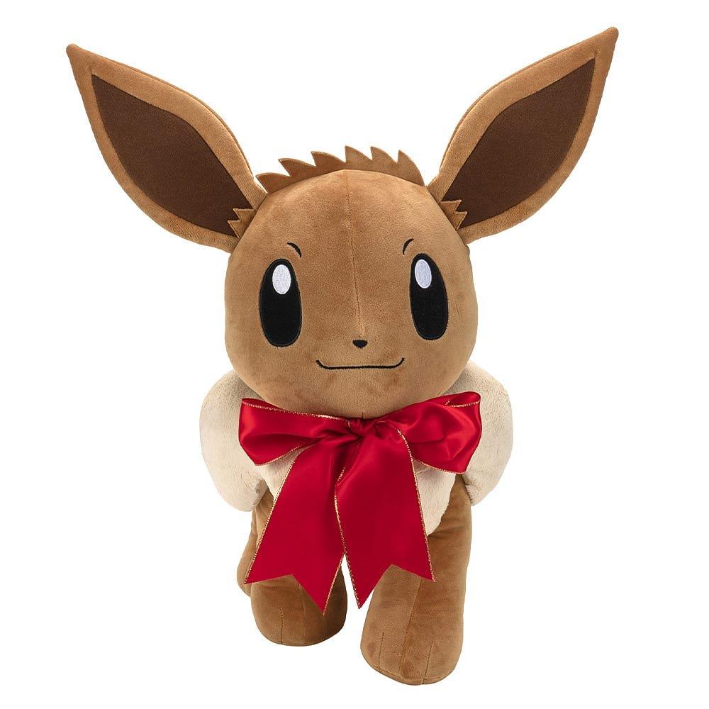 Mercadoria - Pokemon - Pokemon Holiday Eevee 24 inch Plush - 1