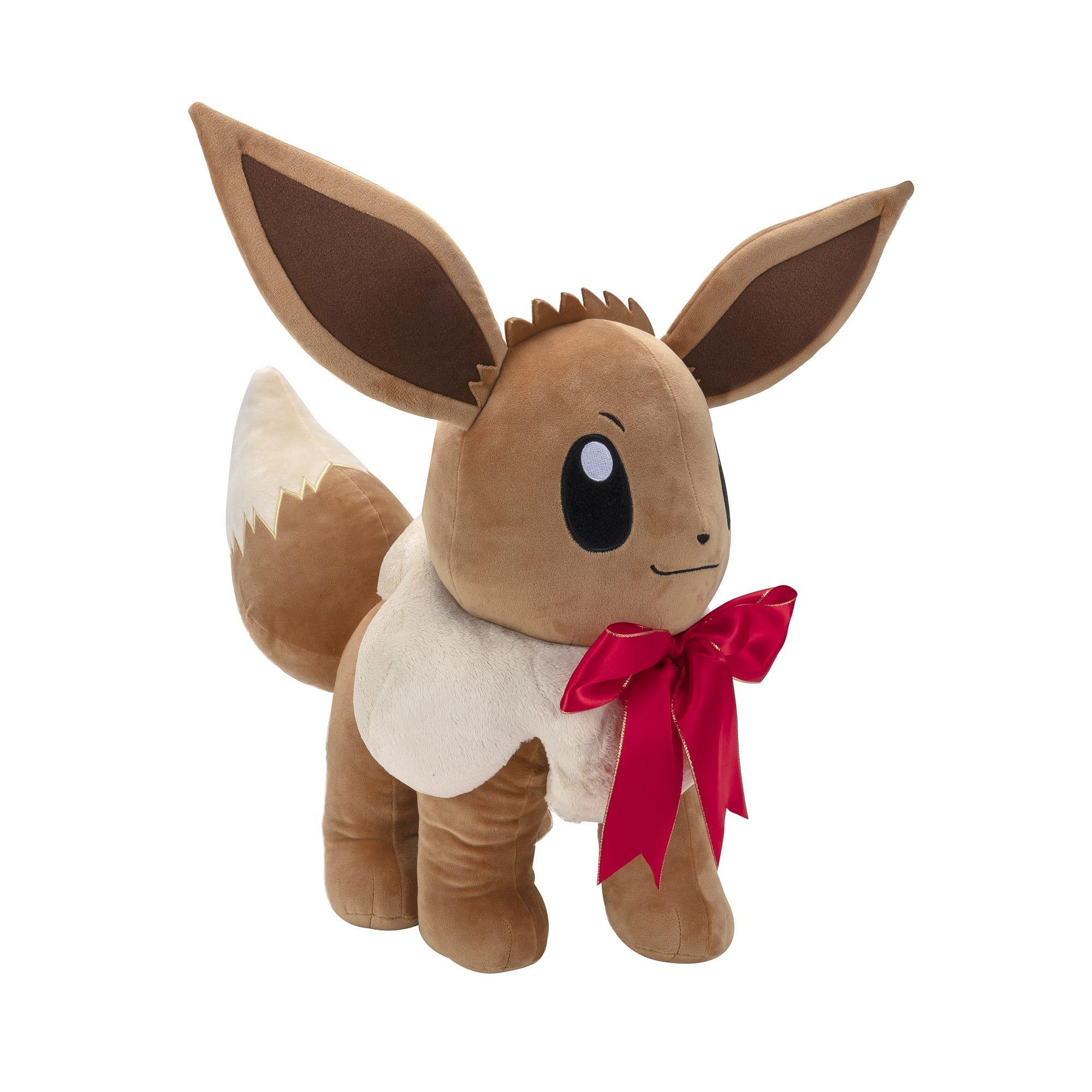 Mercadoria - Pokemon - Pokemon Holiday Eevee 24 inch Plush - 4