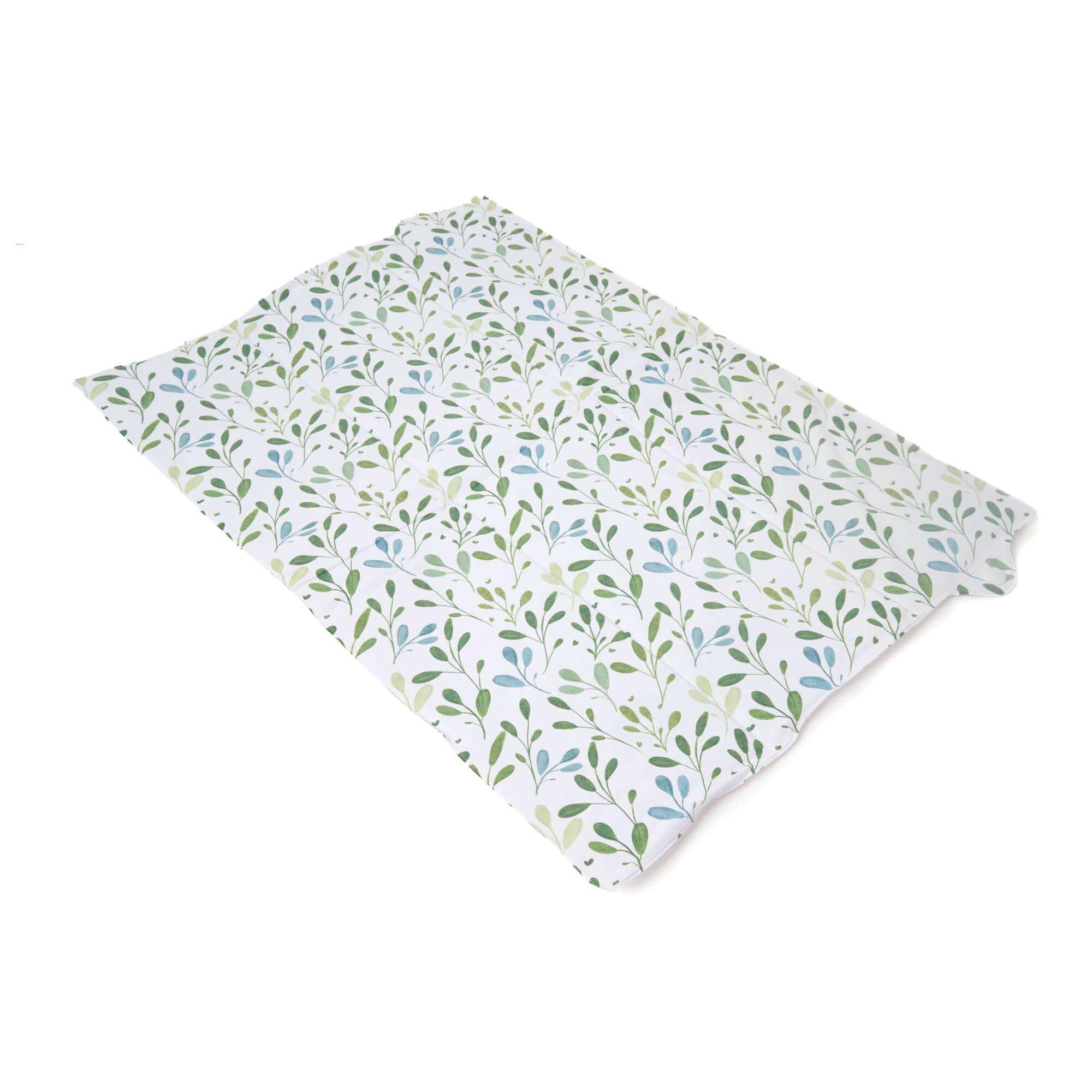 Green - Clair De Lune - Olive Wedge and Travel Changing Mat Bundle - 5