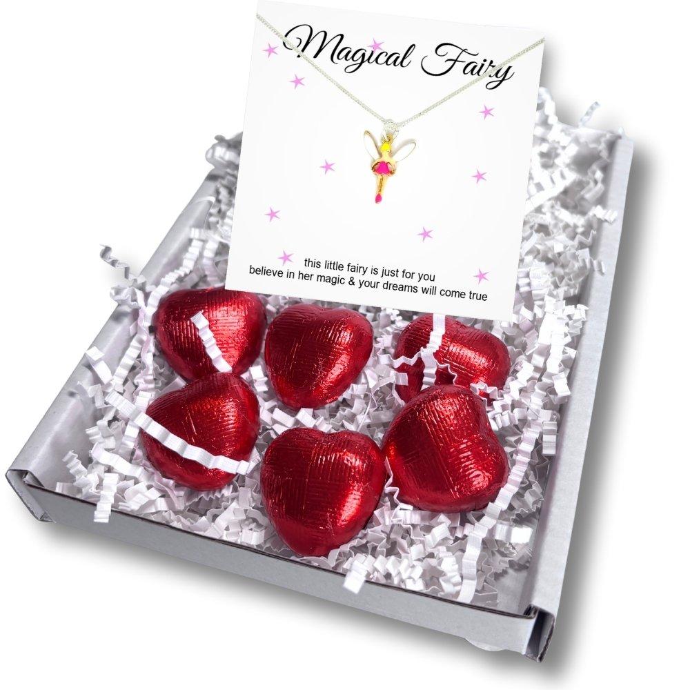White - Aye Do Gifts - Magical Fairy Girls Necklace Mini Gift Hamper 300 - 1