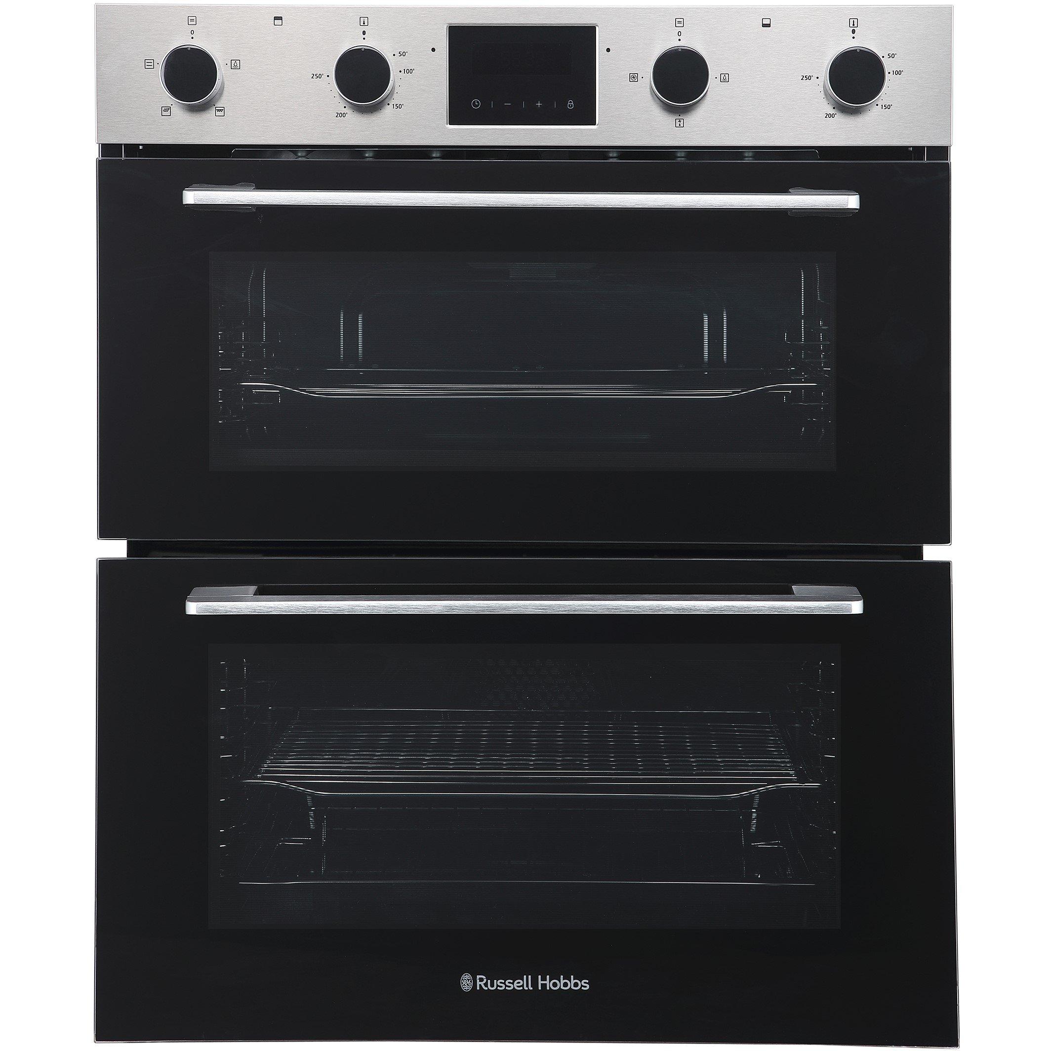 Stainless Steel - Russell Hobbs - RH72DEO1002SS/02 Built-In Double Oven - 1