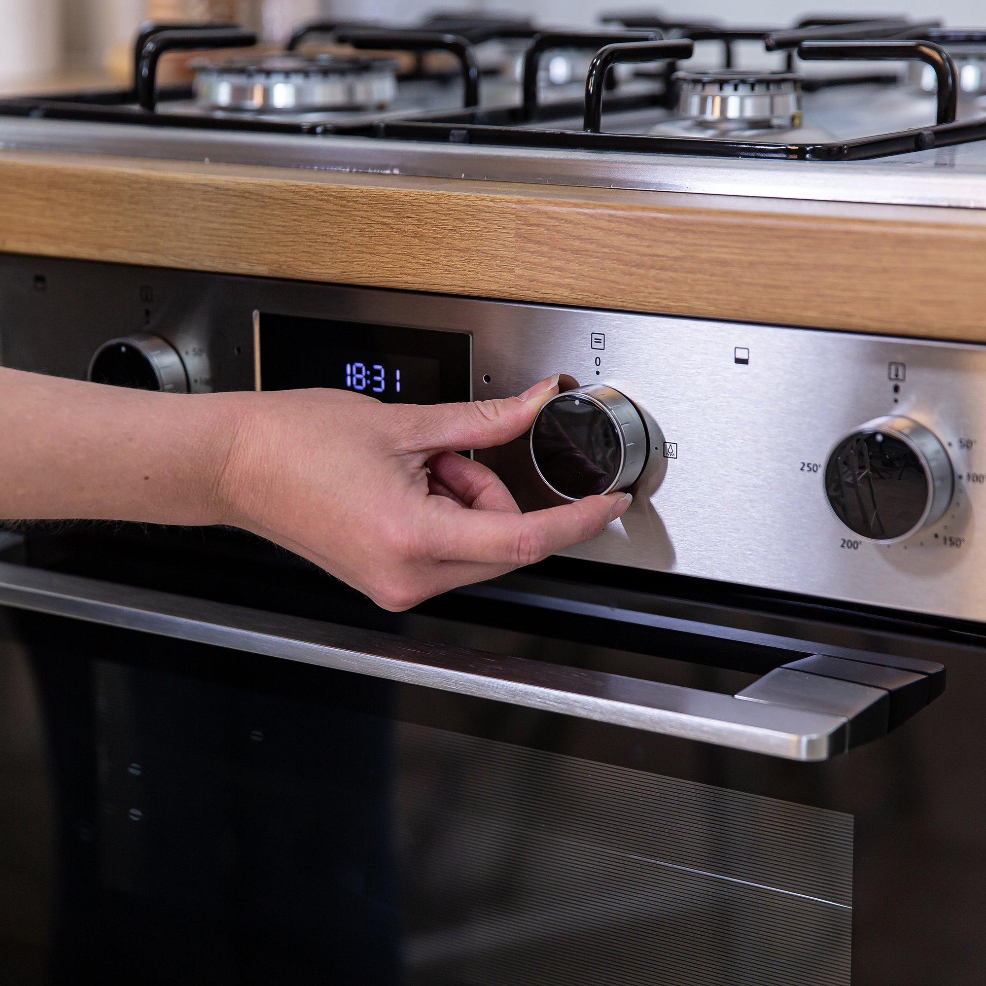 Stainless Steel - Russell Hobbs - RH72DEO1002SS/02 Built-In Double Oven - 6