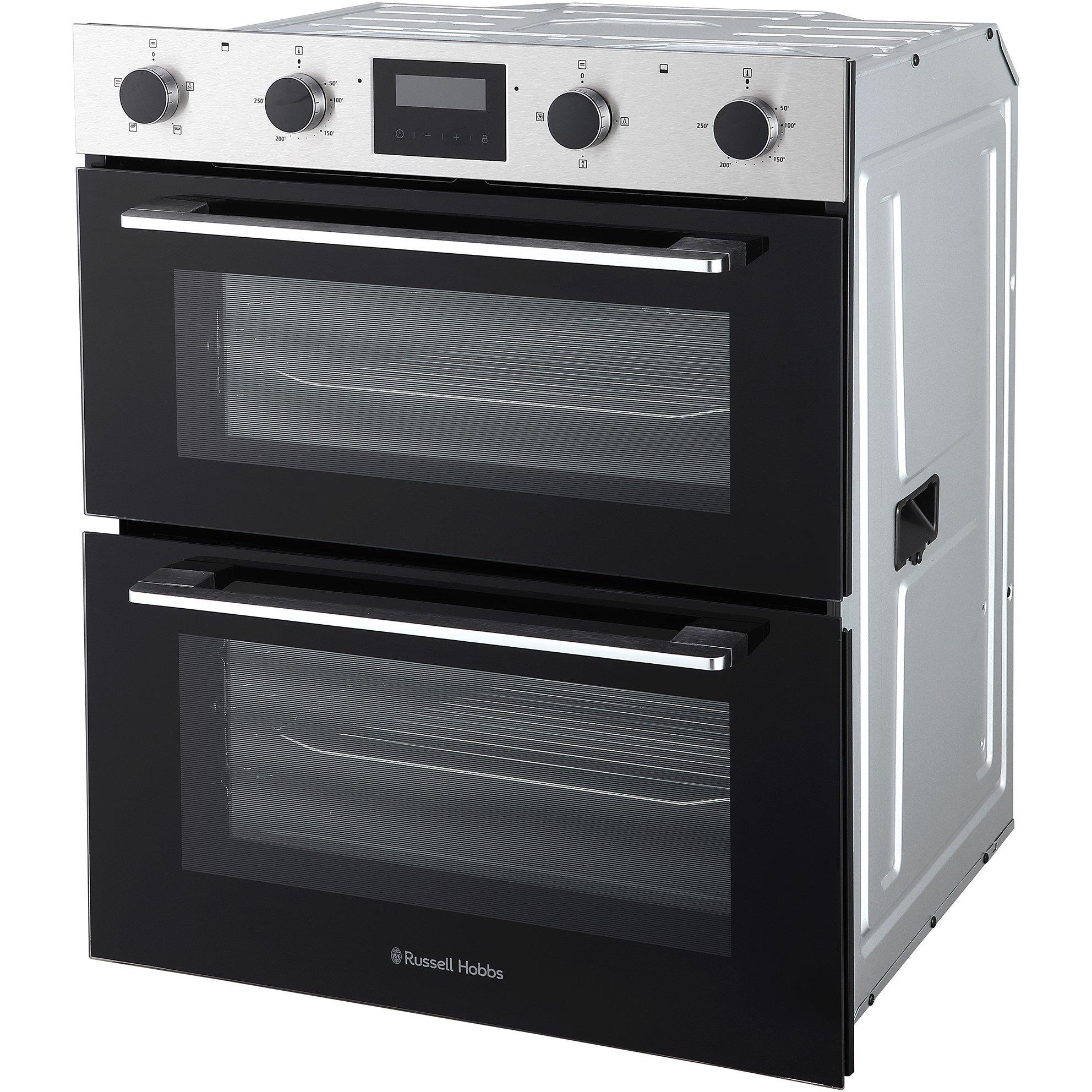 Stainless Steel - Russell Hobbs - RH72DEO1002SS/02 Built-In Double Oven - 7